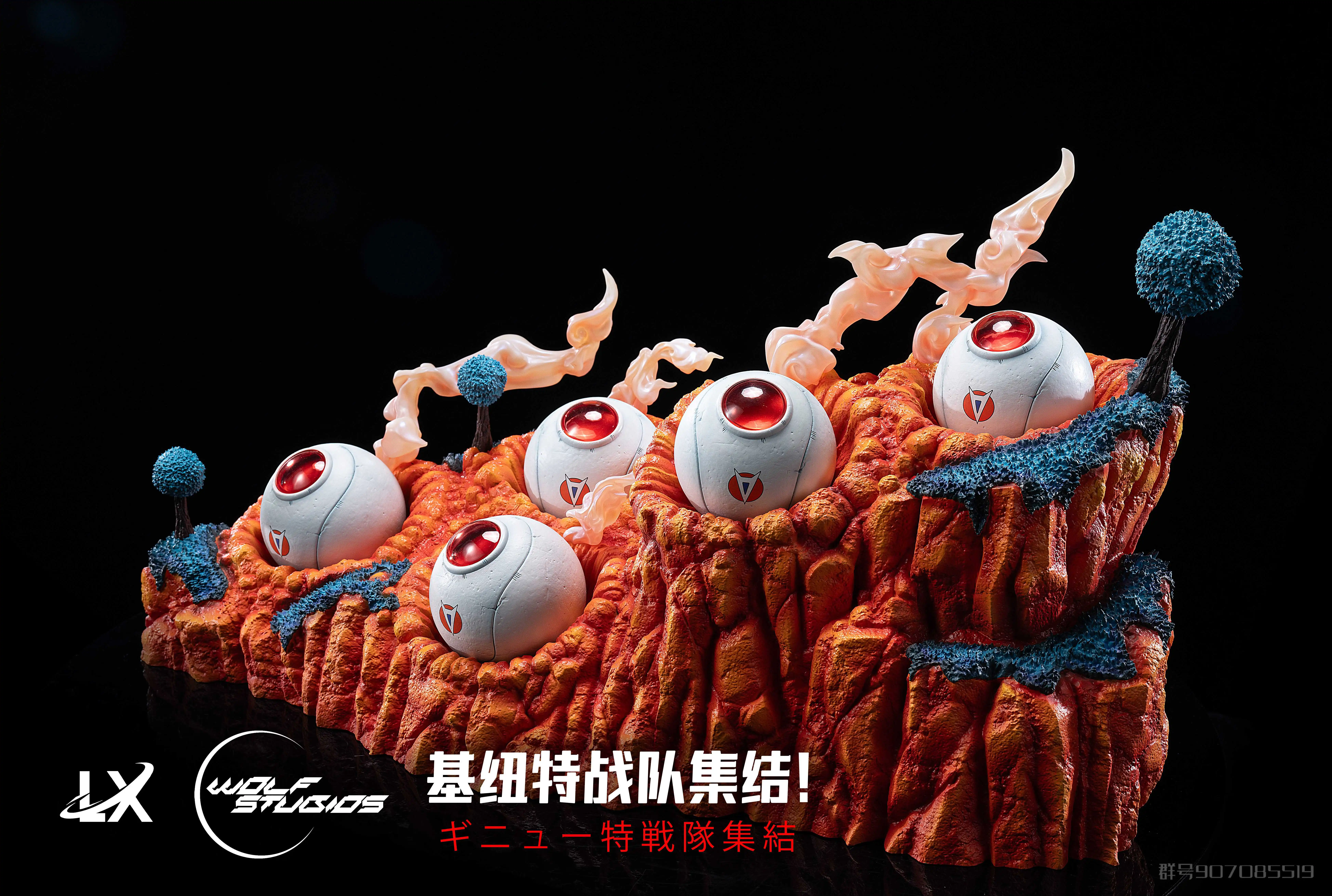 【Pre-sale】1/6 Scale Ginyu Force-LX & Wolf-Studios