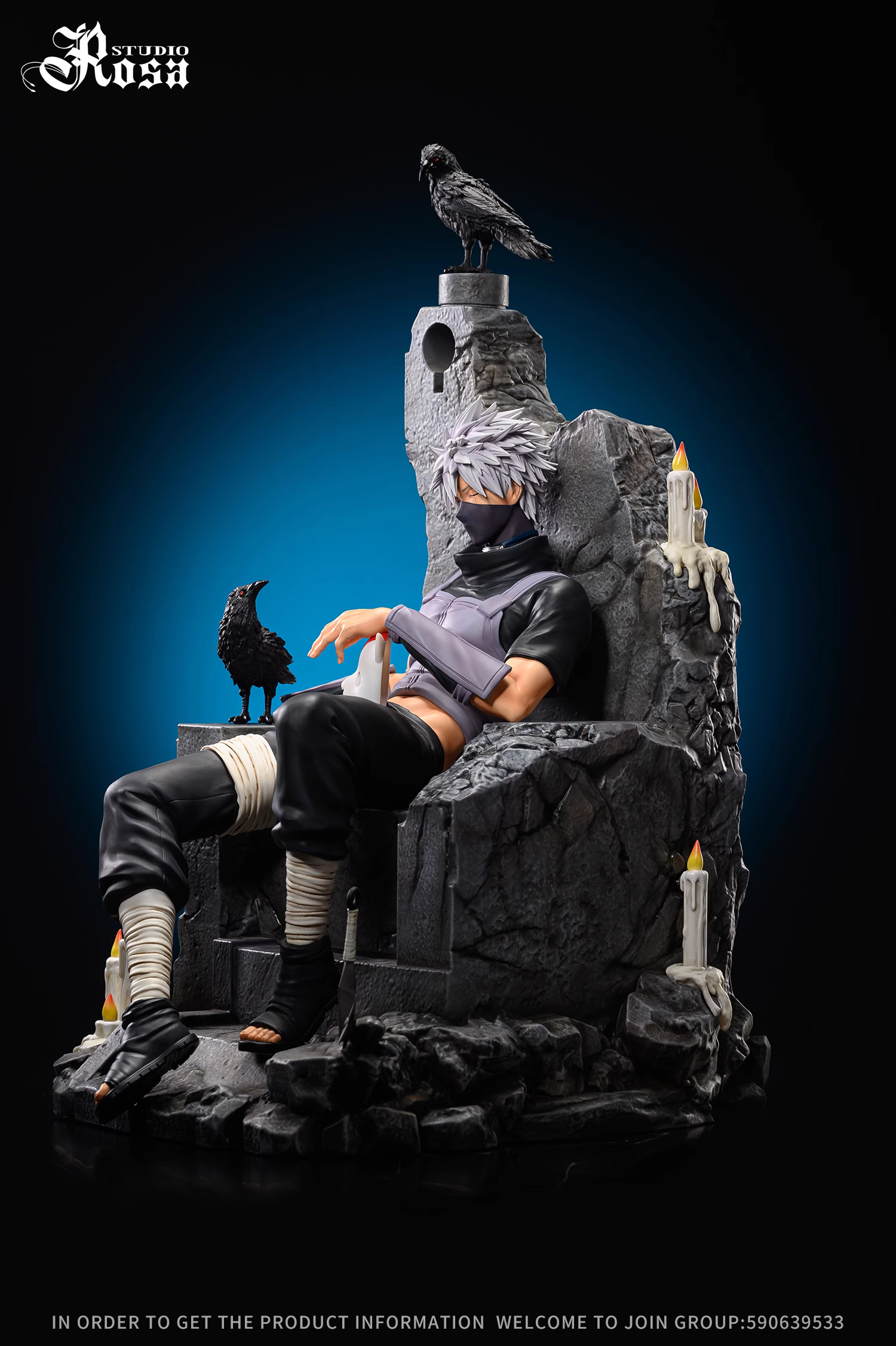 【Pre-sale】1/4 Scale Uchiha Itachi & Hatake Kakashi-Rosa Studio