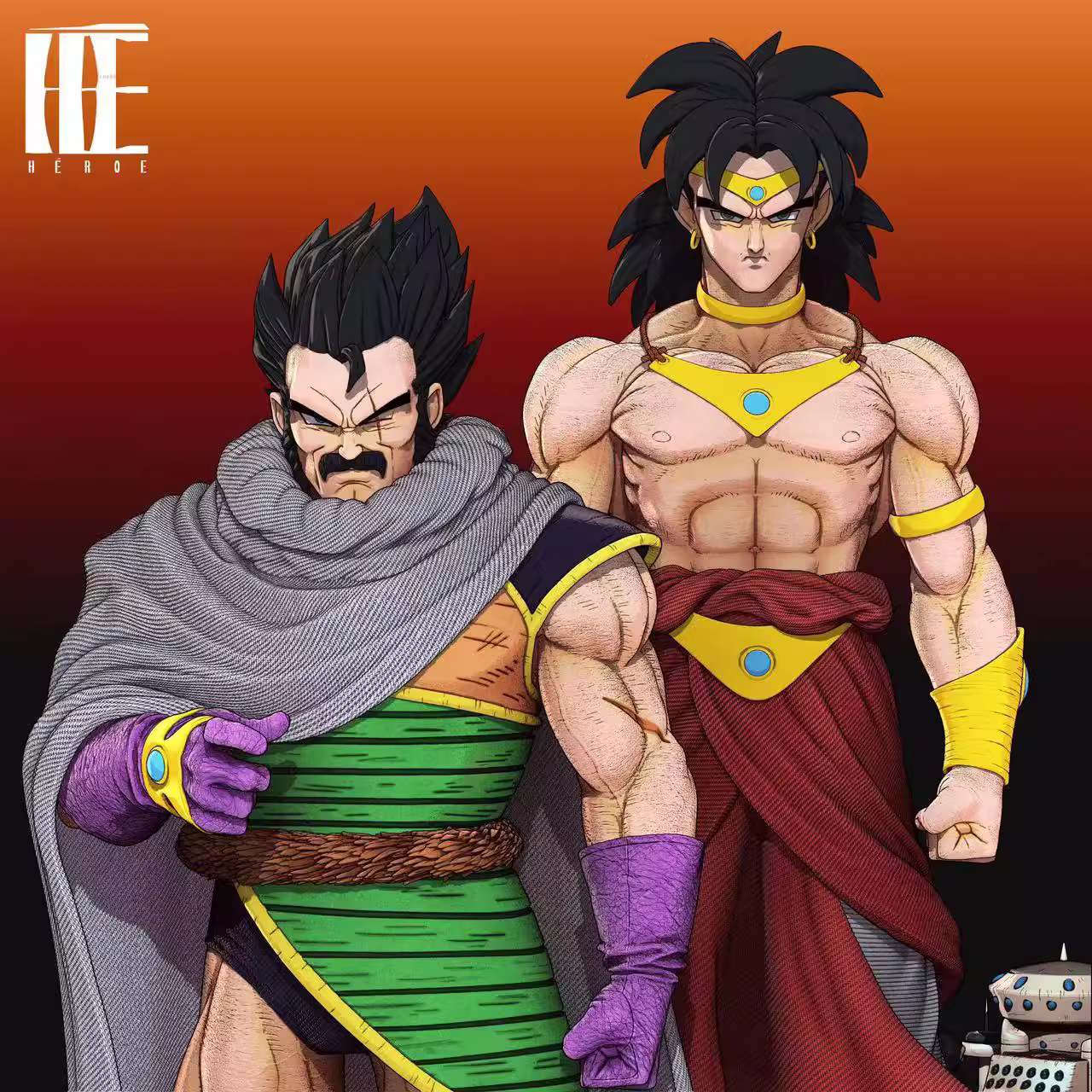 【Pre-sale】1/4 Scale Paragus & Broli-Héroe Collectibles Studio