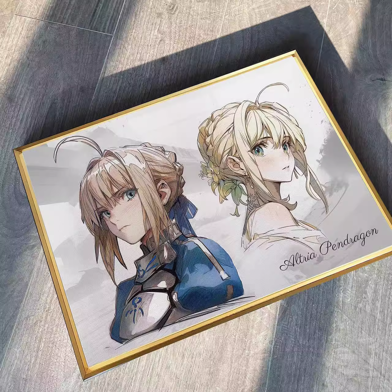 【In stock】Decorative Painting of Altria Pendragon-Fate/stay night-Billion Birds Studio