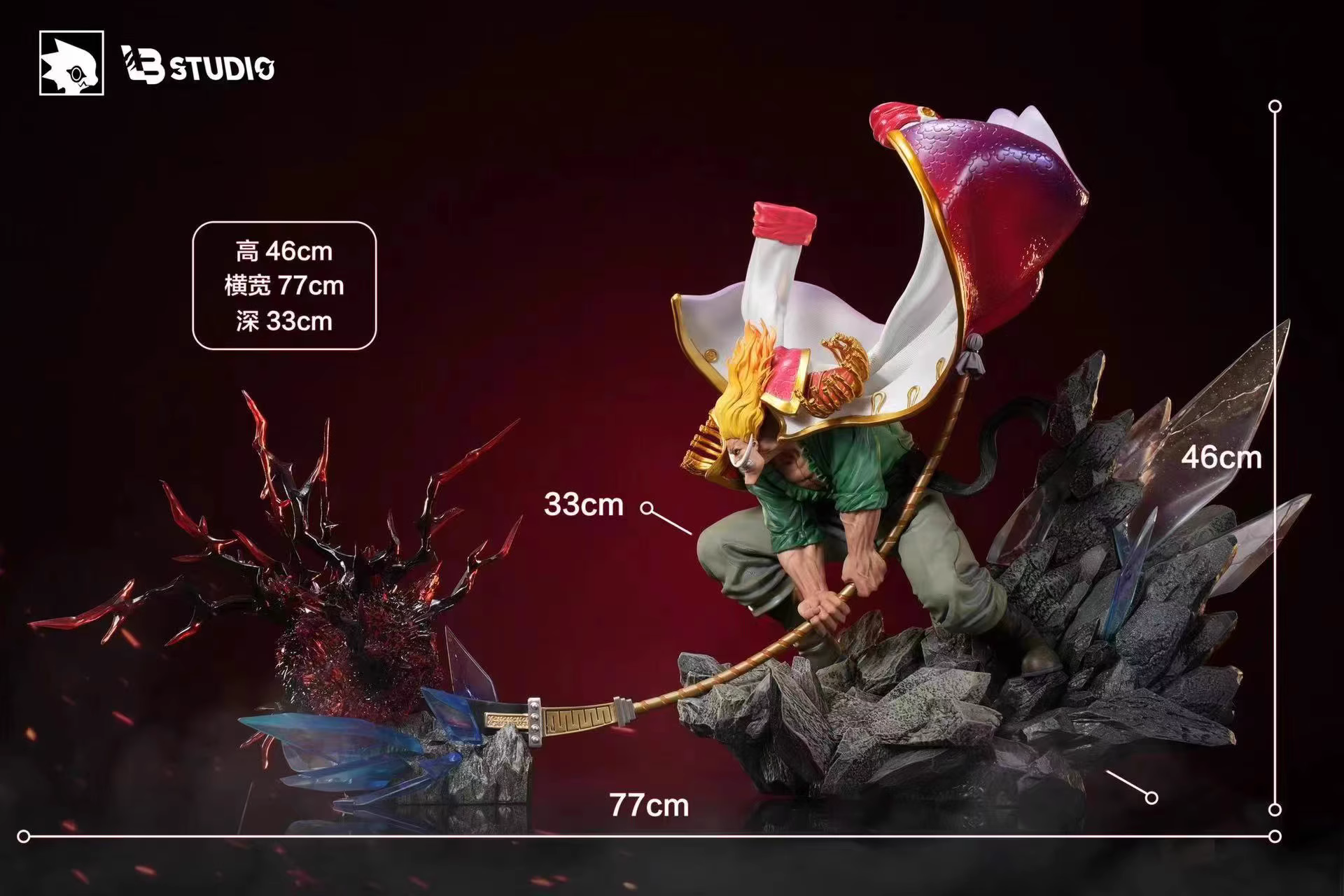 【Pre-sale】POP Scale Edward Newgate-One piece-LB Studio