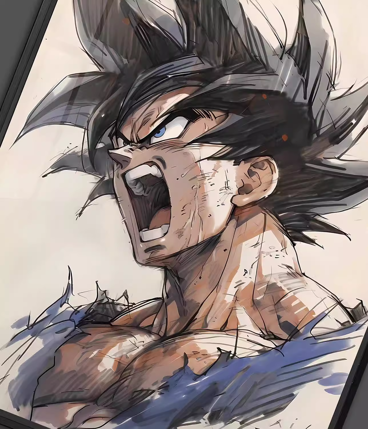 【In stock】Decorative Painting of Son Goku-Billion Birds Studio