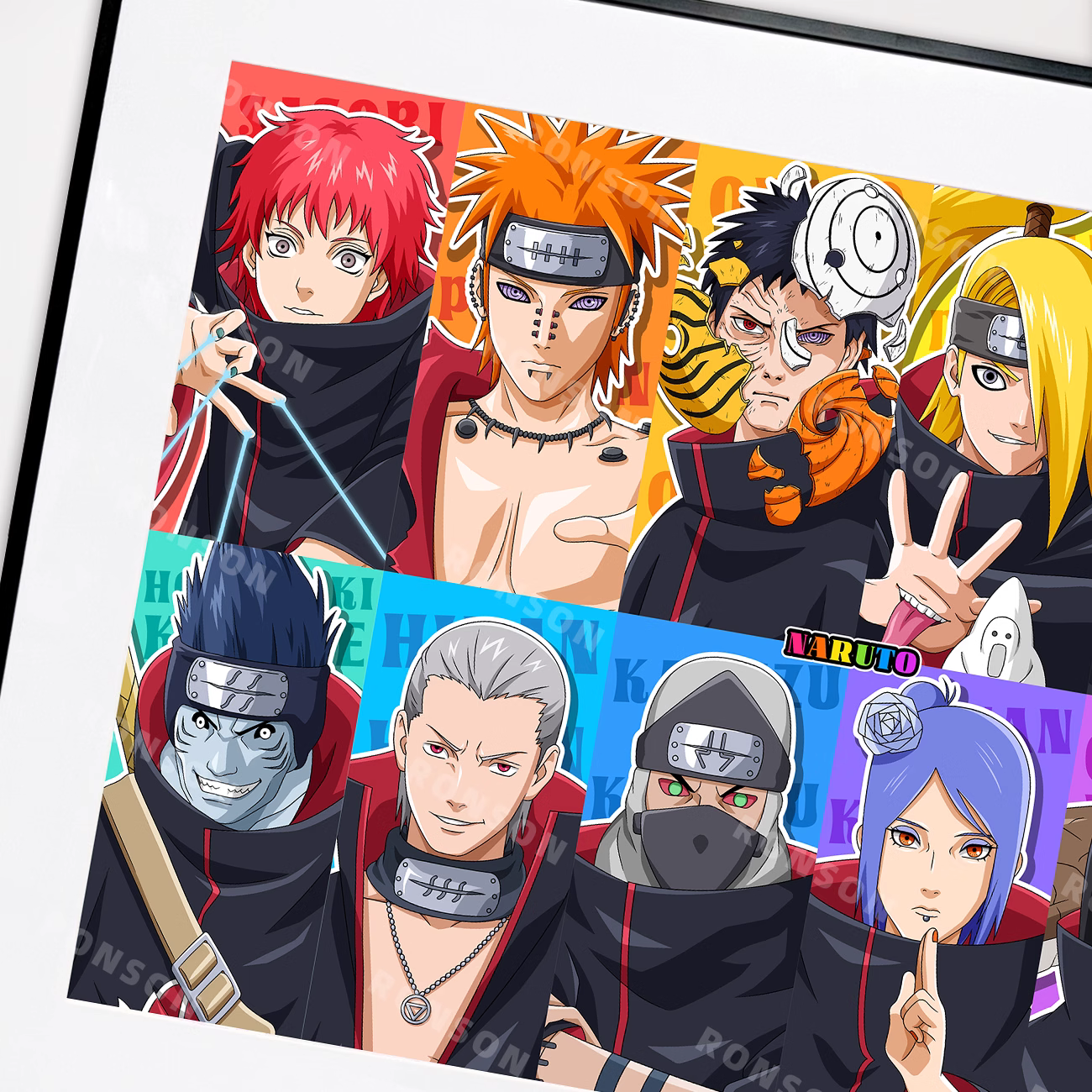 【Pre-sale】Decorative Painting of RAINBOW Series o10 Naruto-Mystical Art Studio