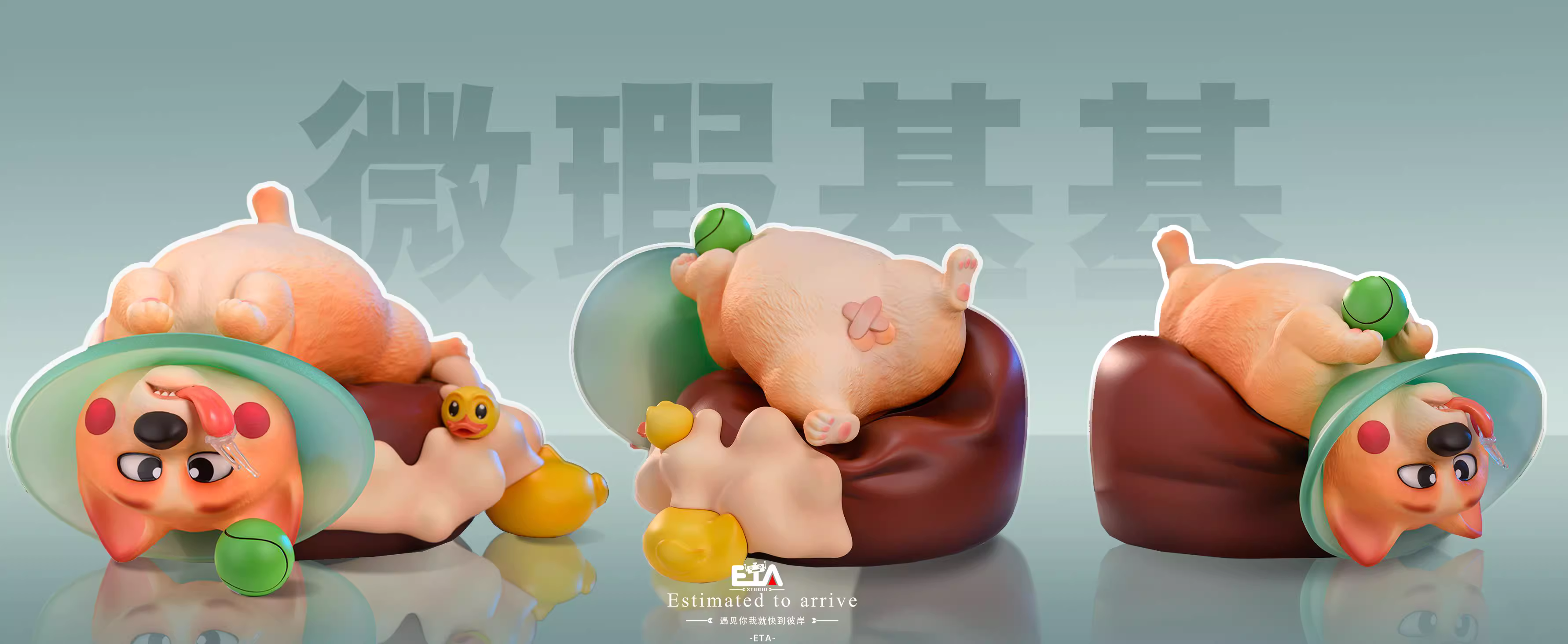 【Pre-sale】Juju, Jiji & CaiDog-Original Design-ETA Studio