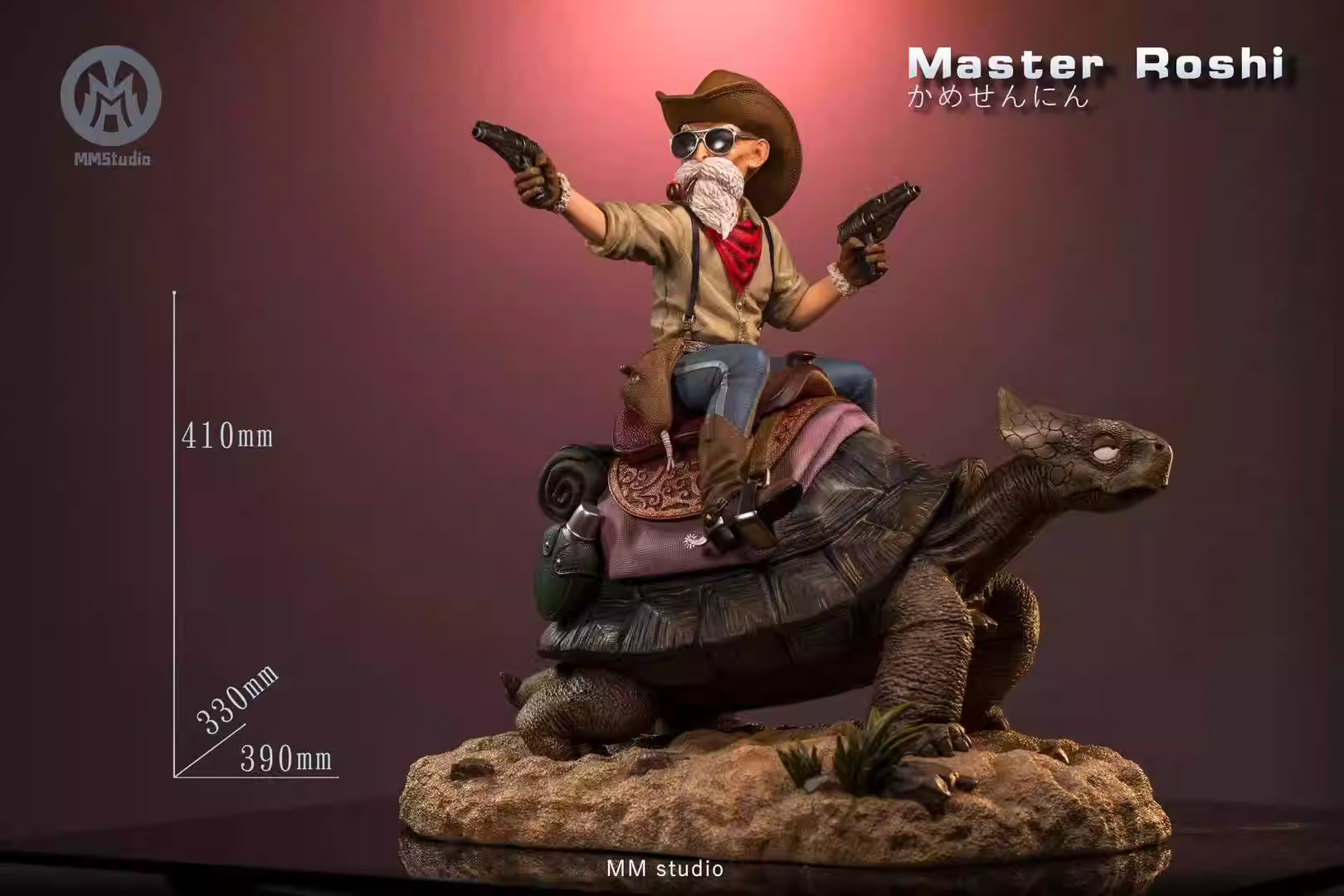 【In stock】1/4 Scale West Cowboy Master Roshi-MM Studio