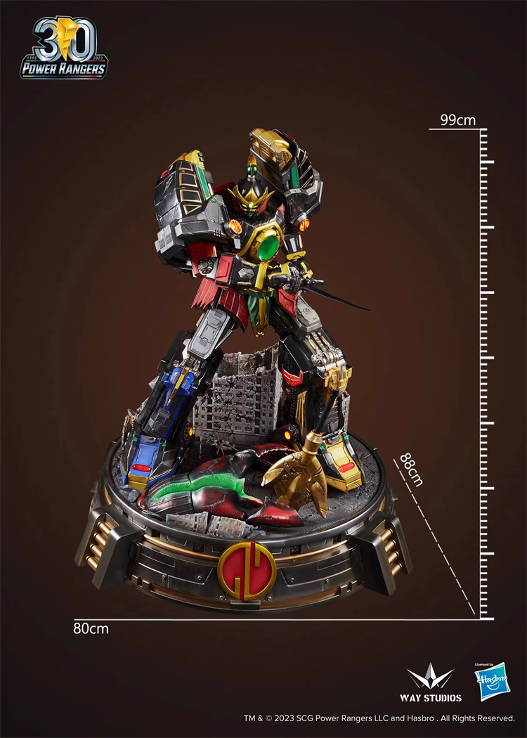 【Pre-sale】30th Anniversary Series Thunder Megazord-Mighty Morphin Power Rangers-Way Studio