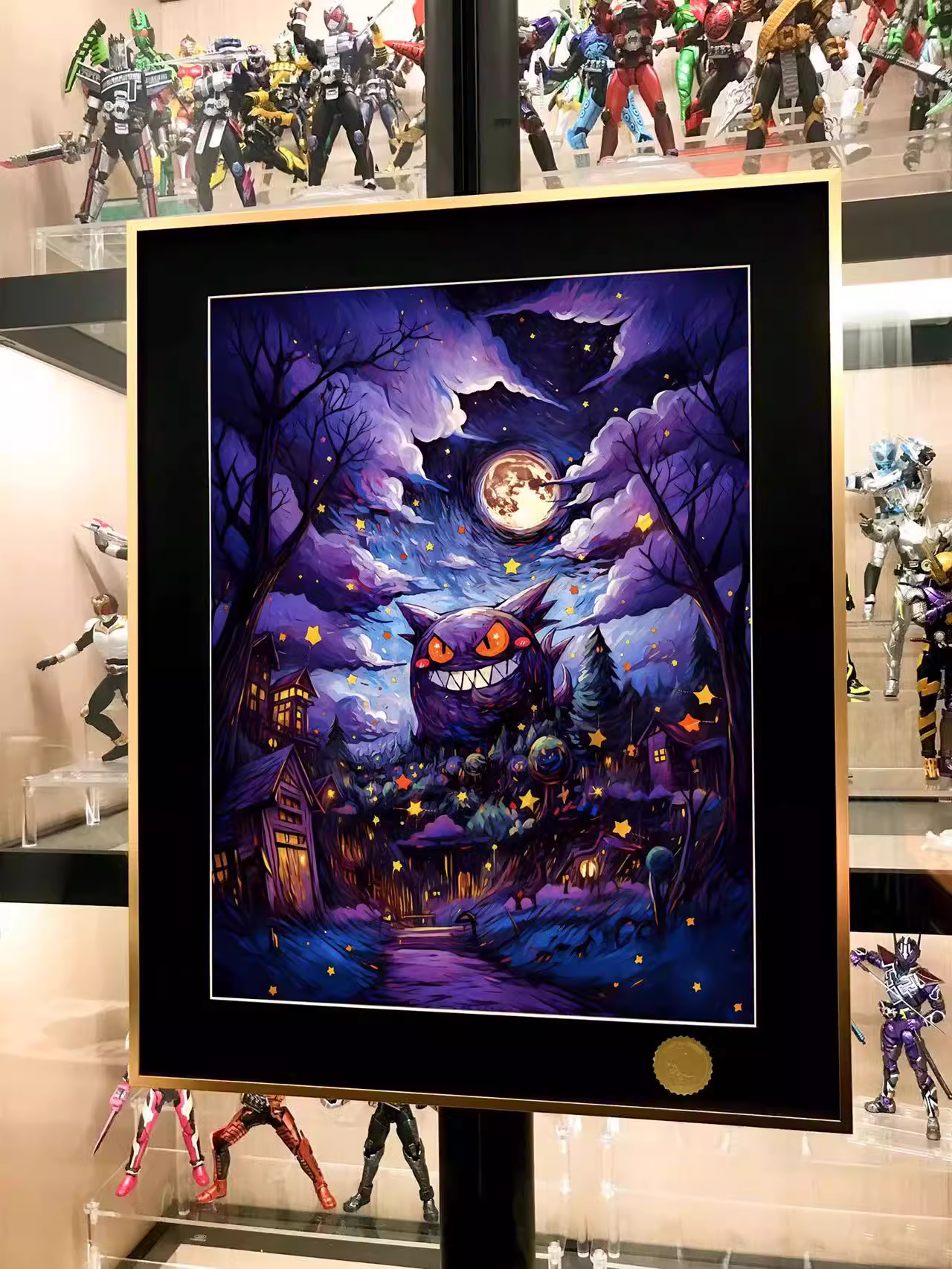 【Pre-sale】Decorative Painting of Halloween Gengar-Pokemon-XingKong Studio