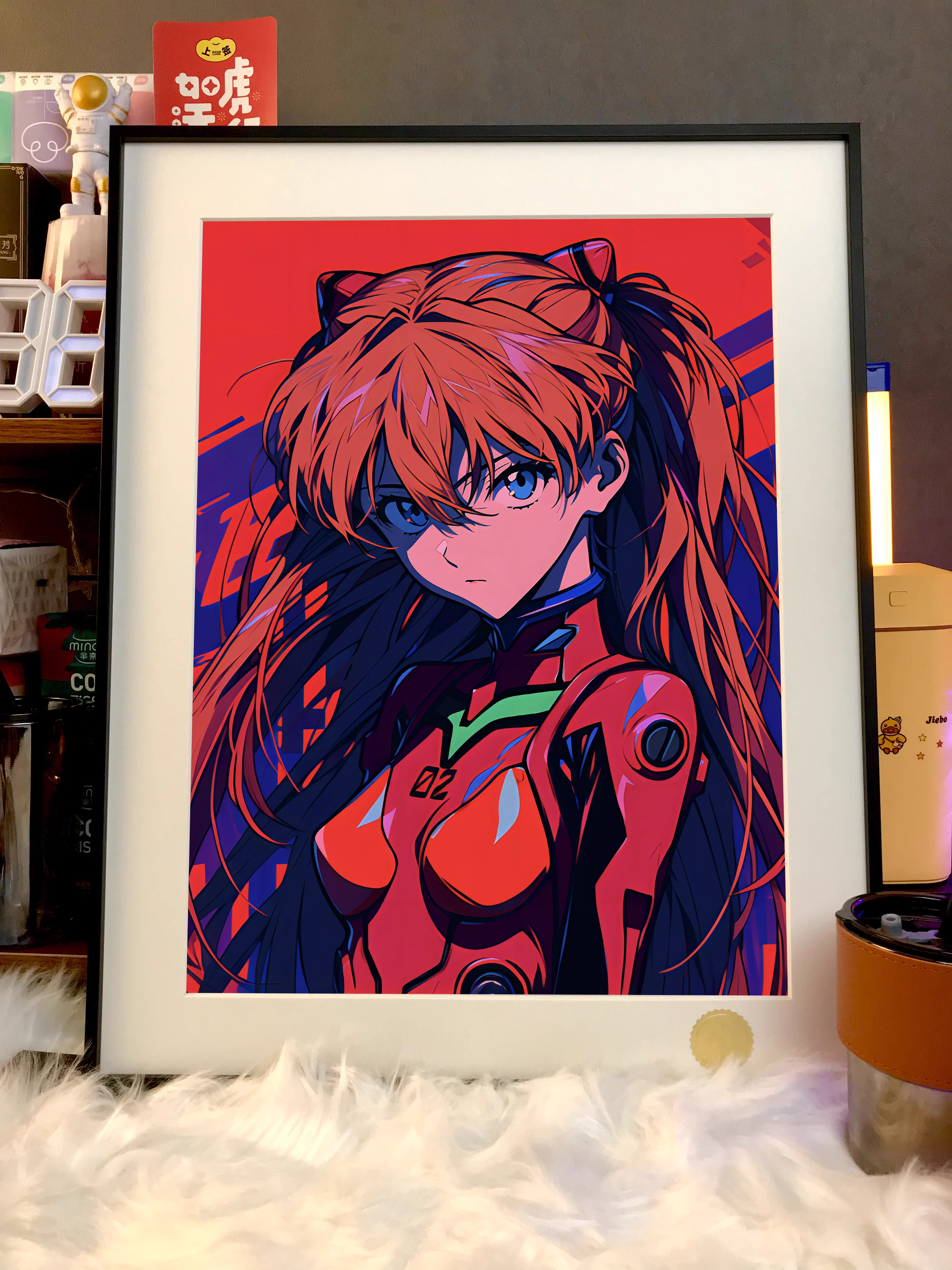 【Pre-sale】Decorative Painting of Asuka Langley Soryu-EVA-XingKong Studio