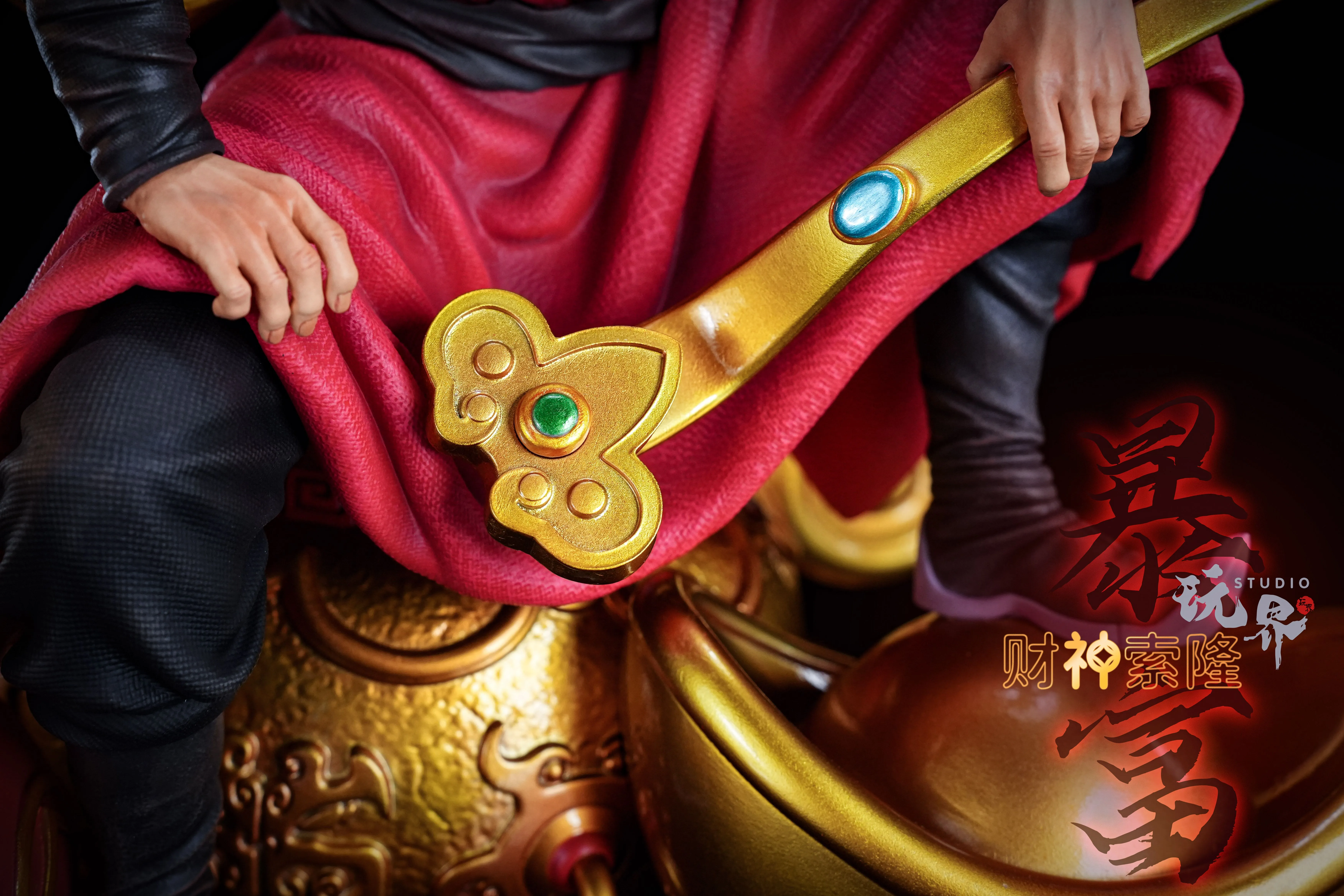 【Pre-sale】1/7 Scale The God of Wealth Zoro-One piece-WanJie Studio