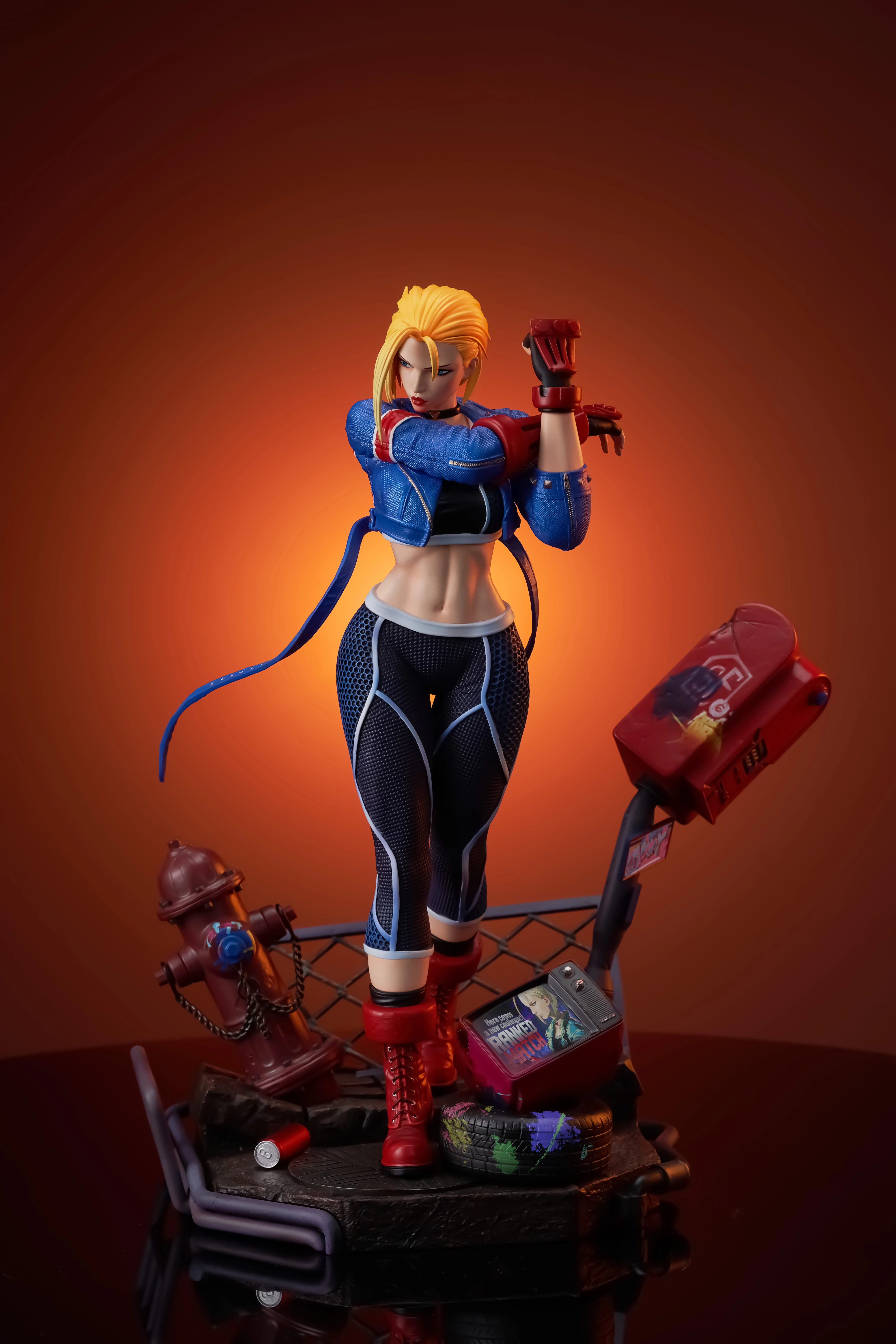 【Pre-sale】1/6 Scale Cammy White-Street Fighter(SF)-LDX Studio
