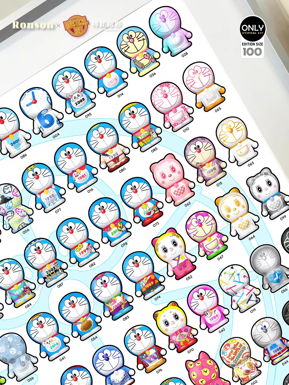 【Pre-sale】Decorative Painting of Doraemon-Mystical Art Studio