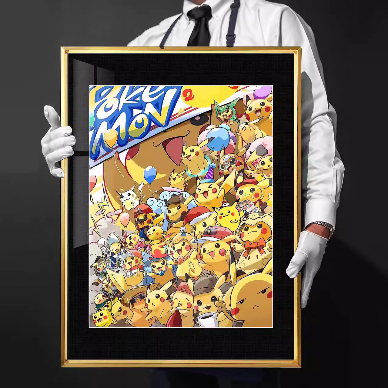 【In stock】Decorative Painting of 25th Anniversary Pikachu-Pokemon-Billion Birds Studio