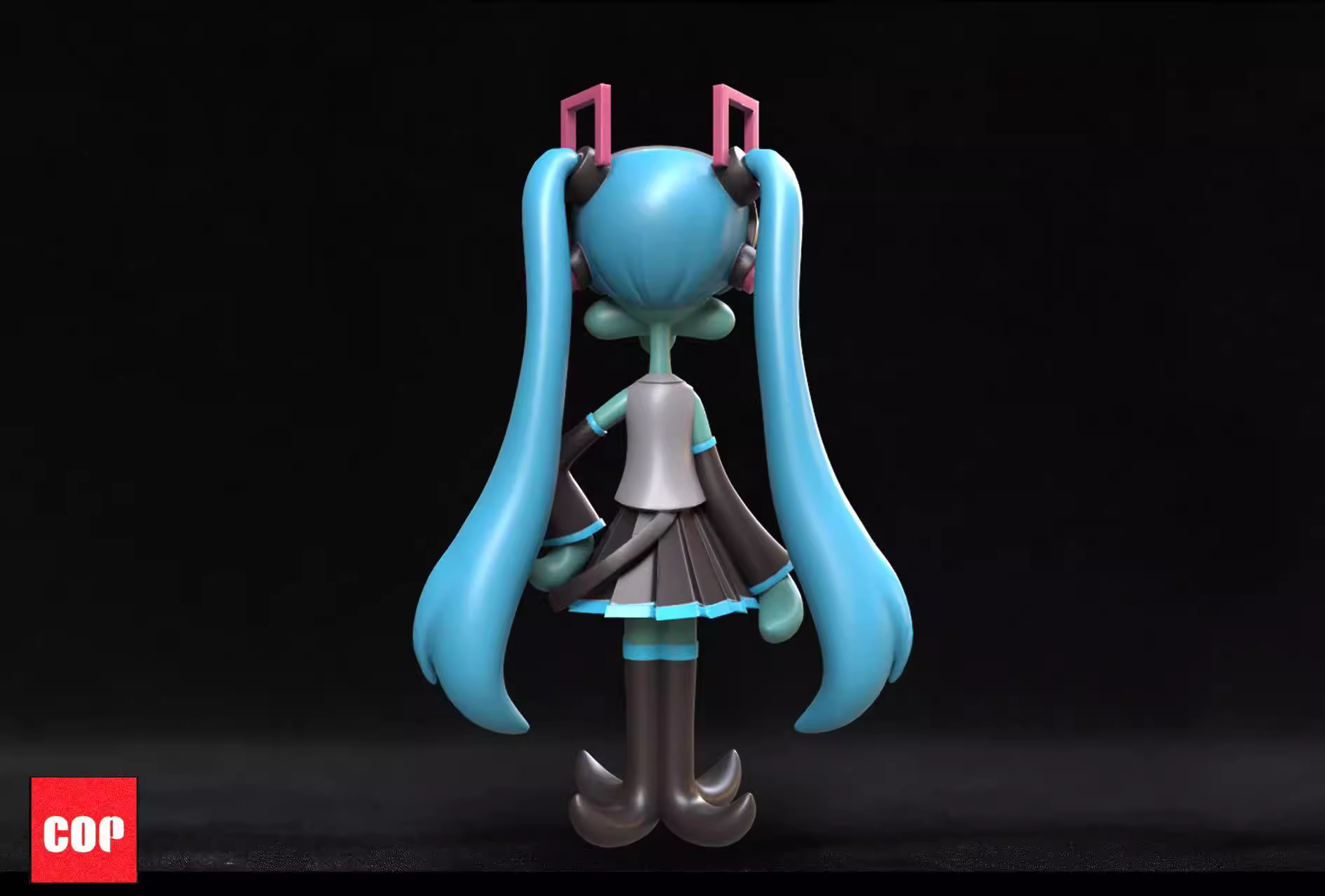 【In stock】Squidward Tentacles COS Hatsune Miku-SpongeBob SquarePants-COR Studio