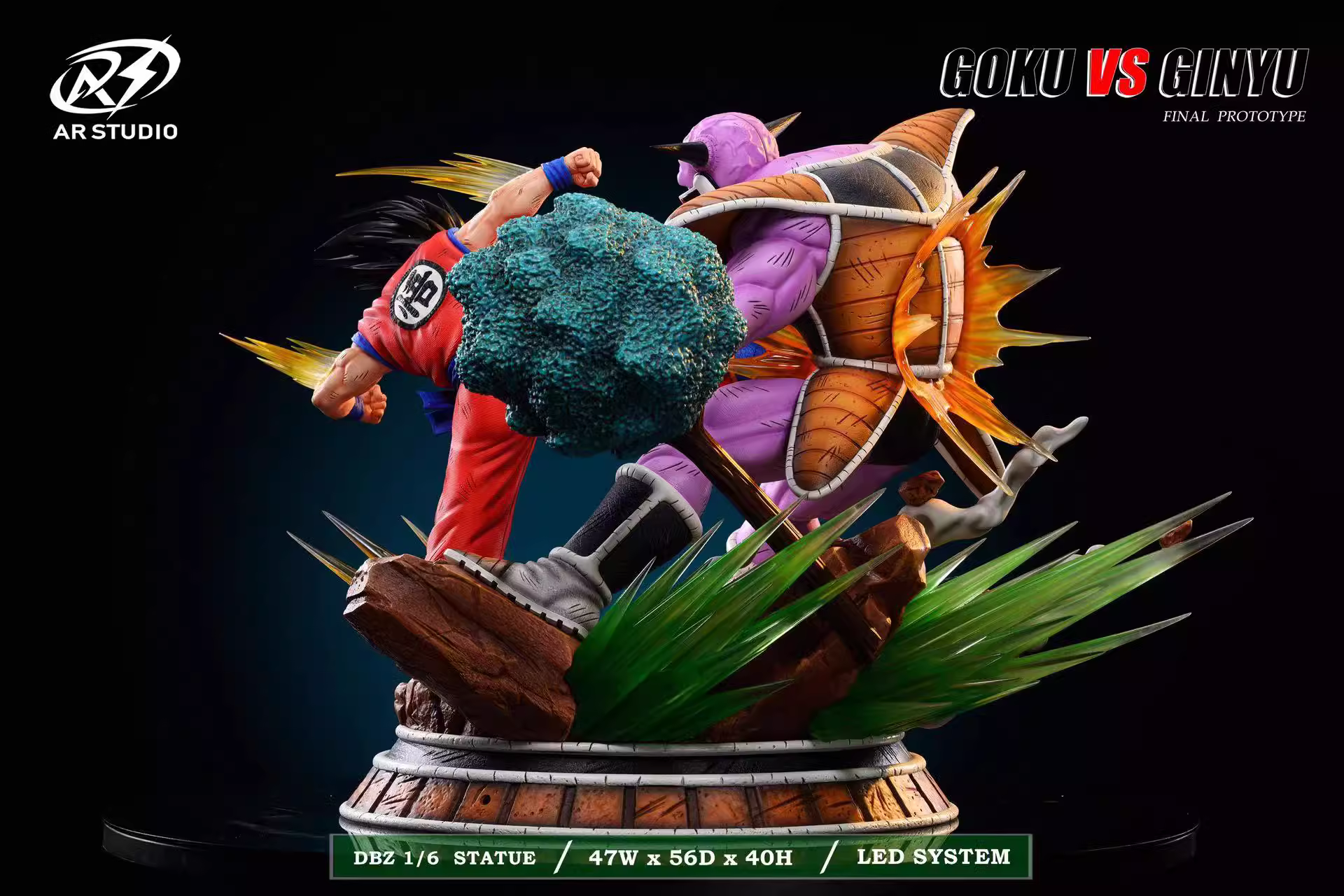 【Pre-sale】1/6 Scale Son Goku VS Ginyu-ARS Studio