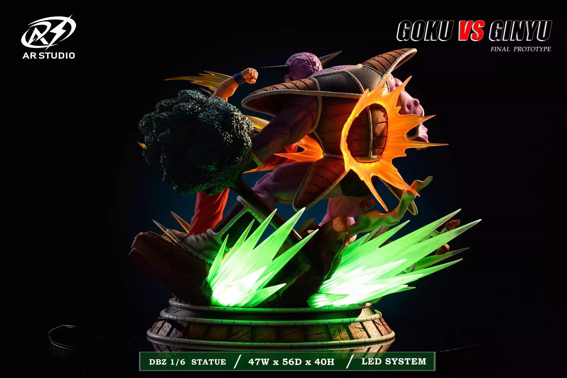 【Pre-sale】1/6 Scale Son Goku VS Ginyu-ARS Studio