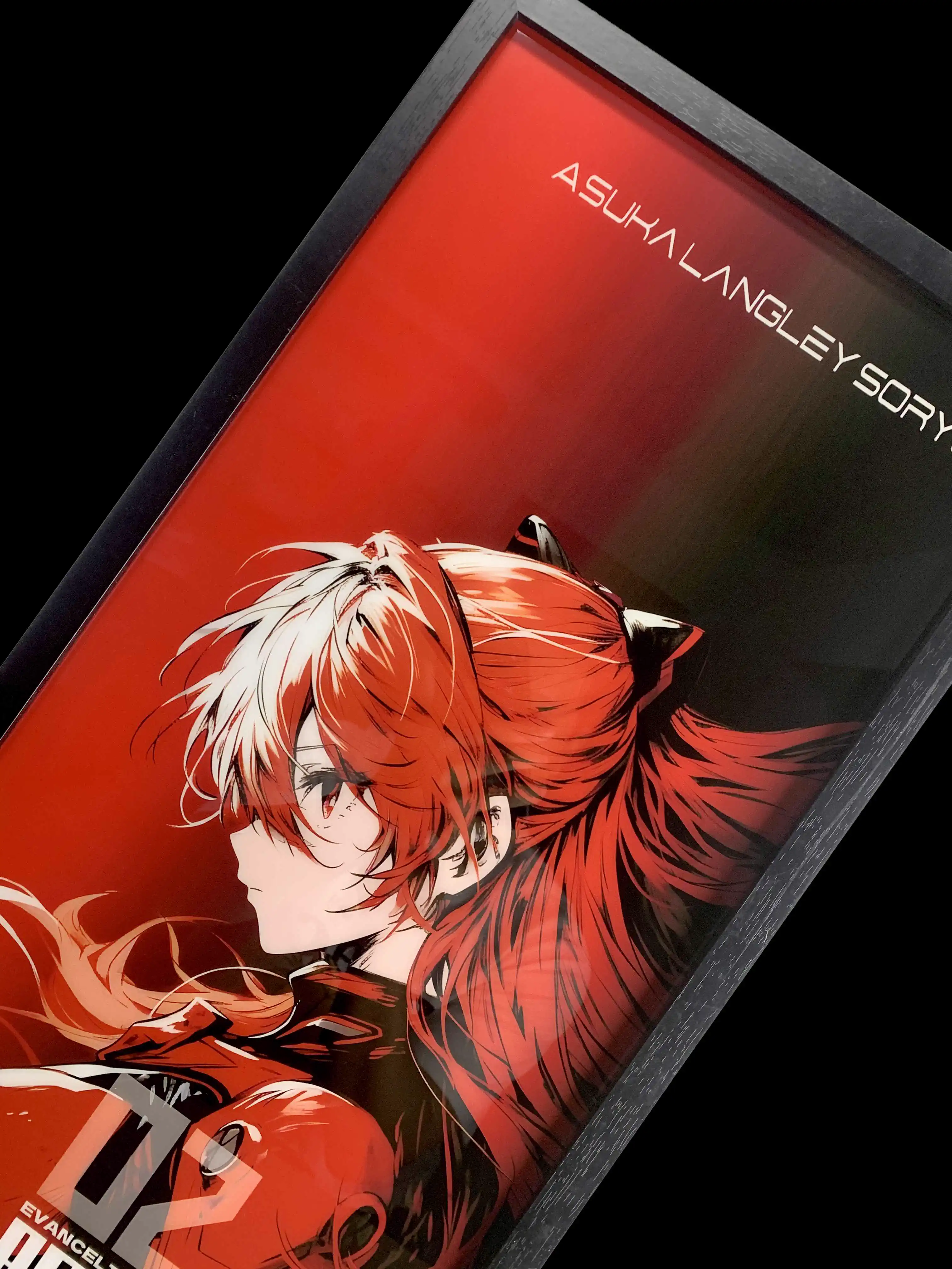 【In stock】Decorative Painting of Asuka Langley Soryu & Ayanami Rei-EVA-MOMO Studio