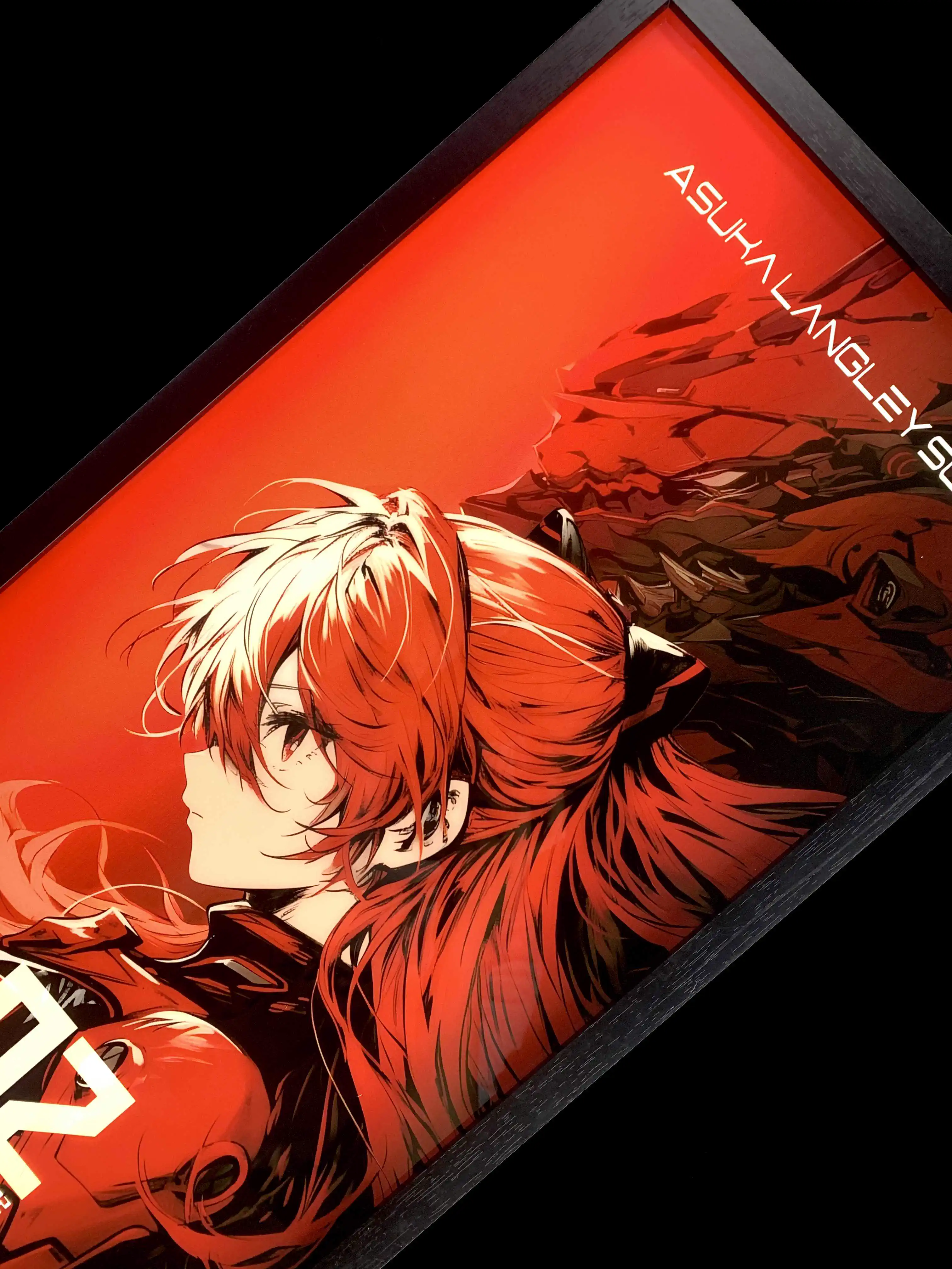 【In stock】Decorative Painting of Asuka Langley Soryu & Ayanami Rei-EVA-MOMO Studio