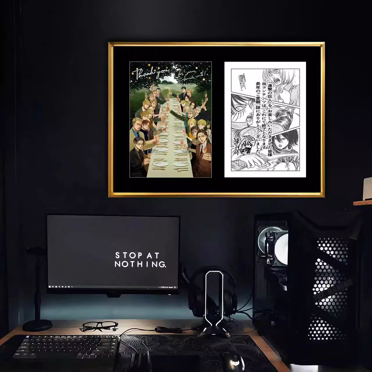 【In stock】Decorative Painting of Attack on Titan-Billion Birds Studio