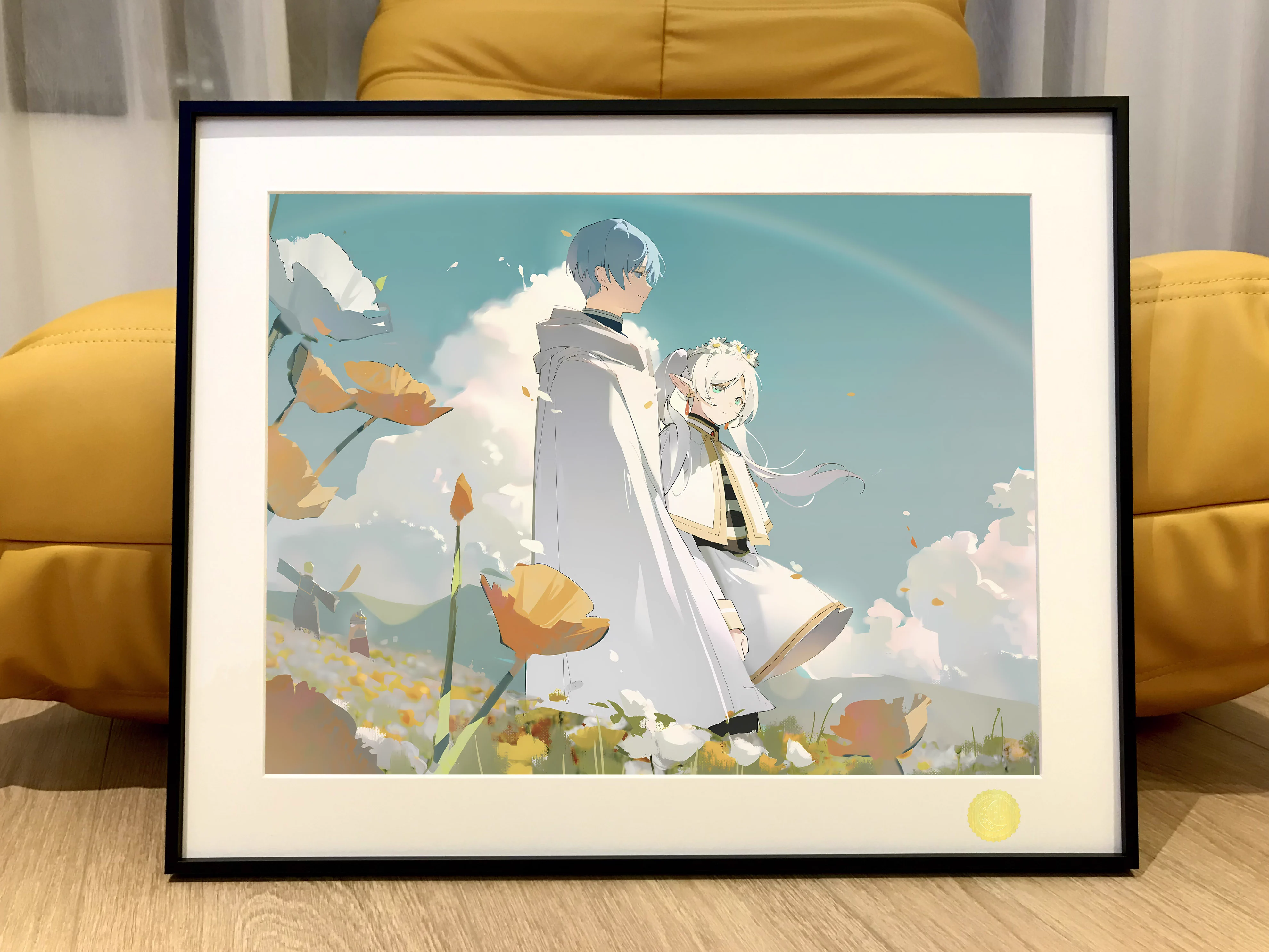 【Pre-sale】Decorative Painting of Frieren & Himmel-Frieren at the Funeral-XingKong Studio