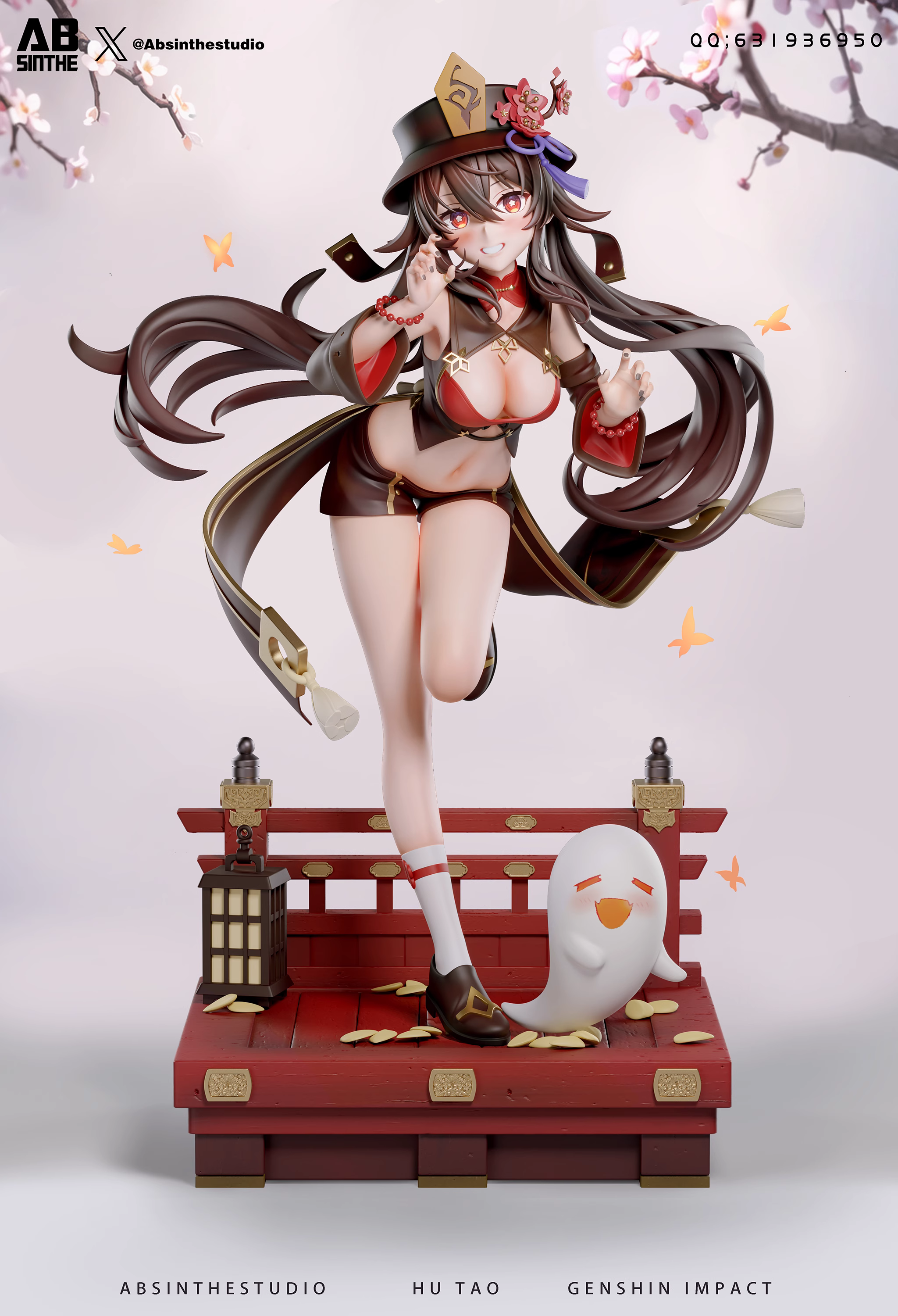 【Pre-sale】1/6 Scale Zombie Girl Hutao-Genshin Impact-ABsinthe Studio