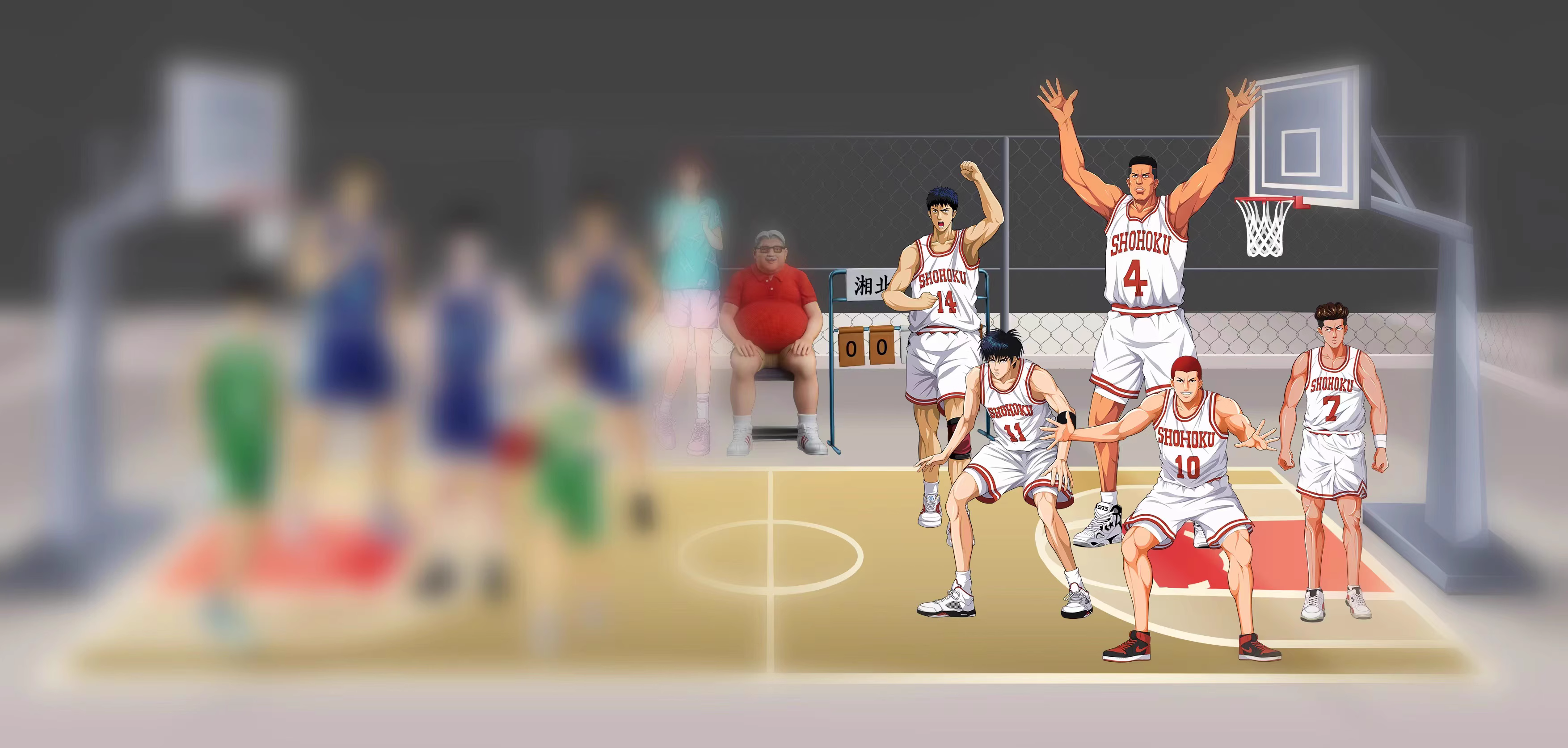 【Pre-sale】1/10 Scale Miyagi Ryota-Slam Dunk-YiMo Studio