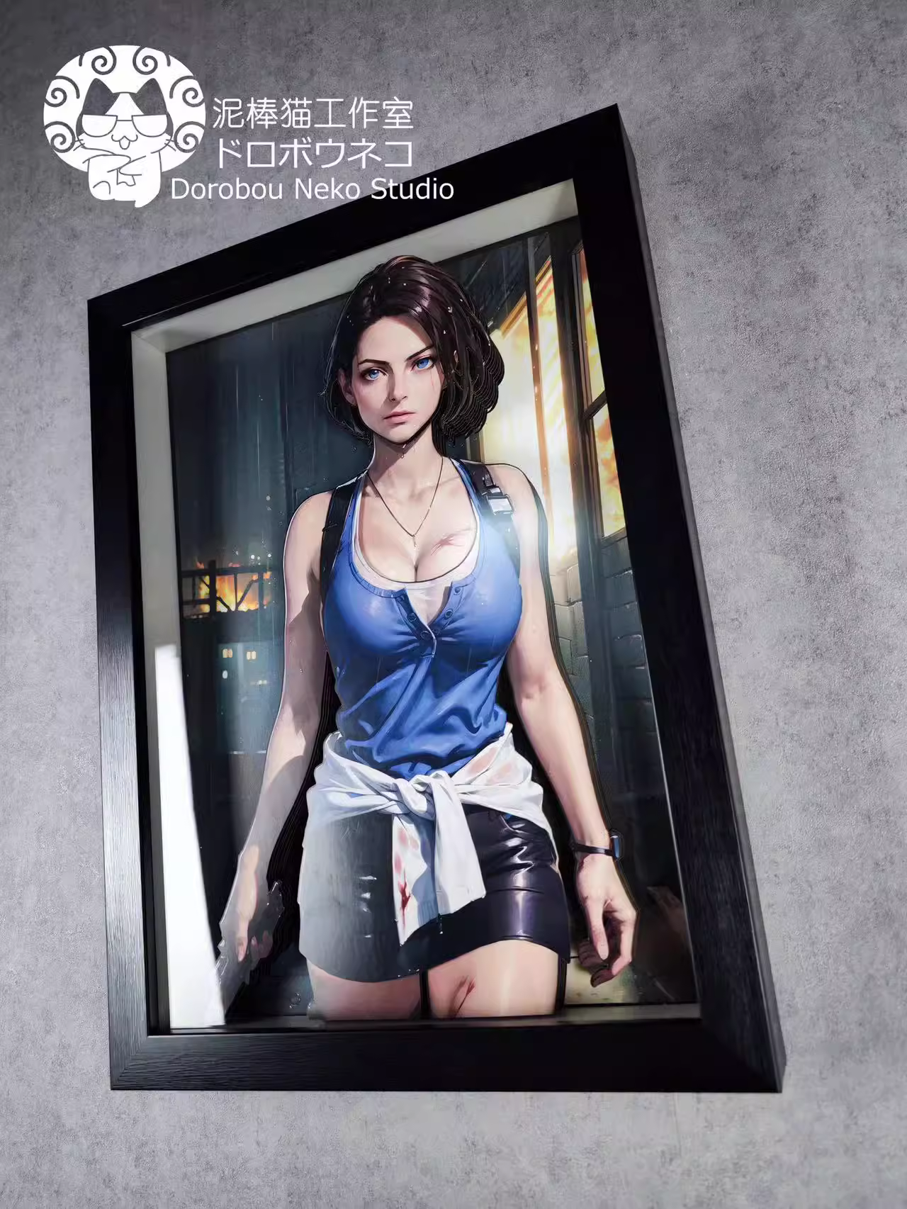 【In stock】DSMG-046 Decorative Painting of Jill Valentine-Resident Evil-Dorobou Neko Studio