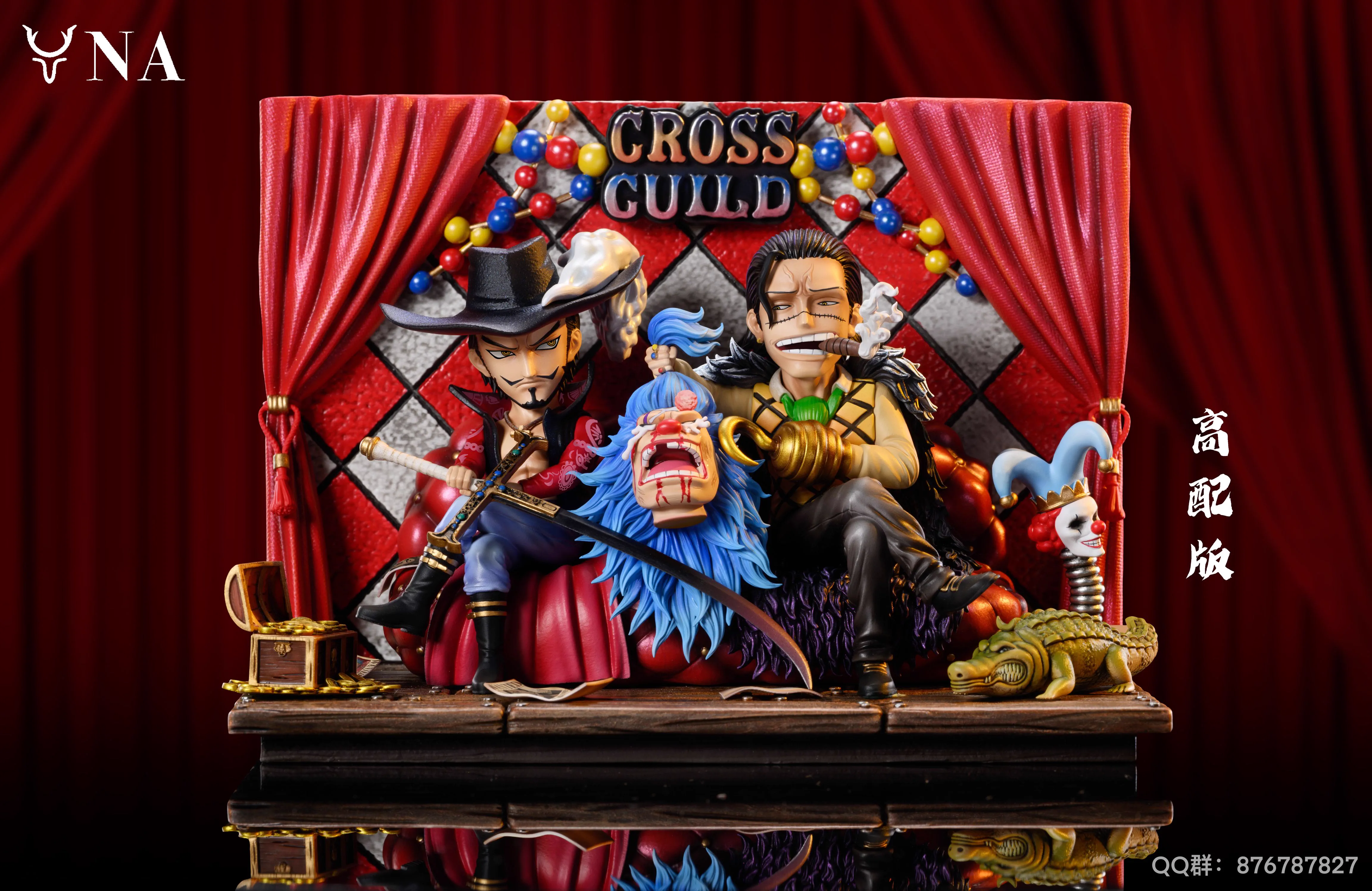 【Pre-sale】WCF Scale Dracule Mihawk, Buggy & Sir Crocodile-One piece-YNA Studio