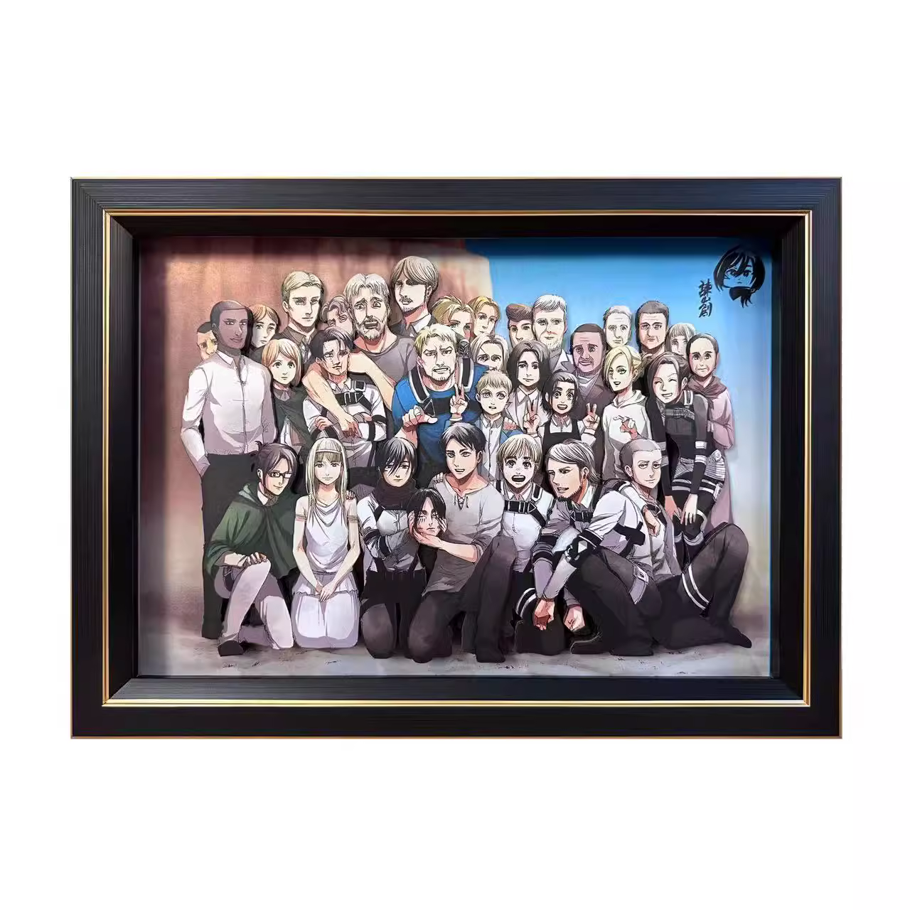 【In stock】Decorative Painting of Attack on Titan-Aotu Panda