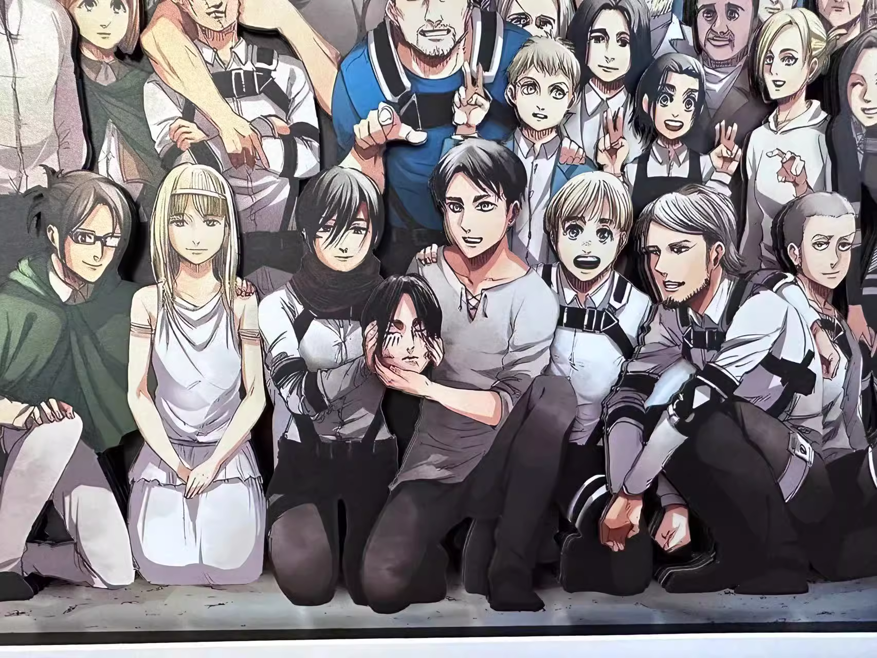 【In stock】Decorative Painting of Attack on Titan-Aotu Panda