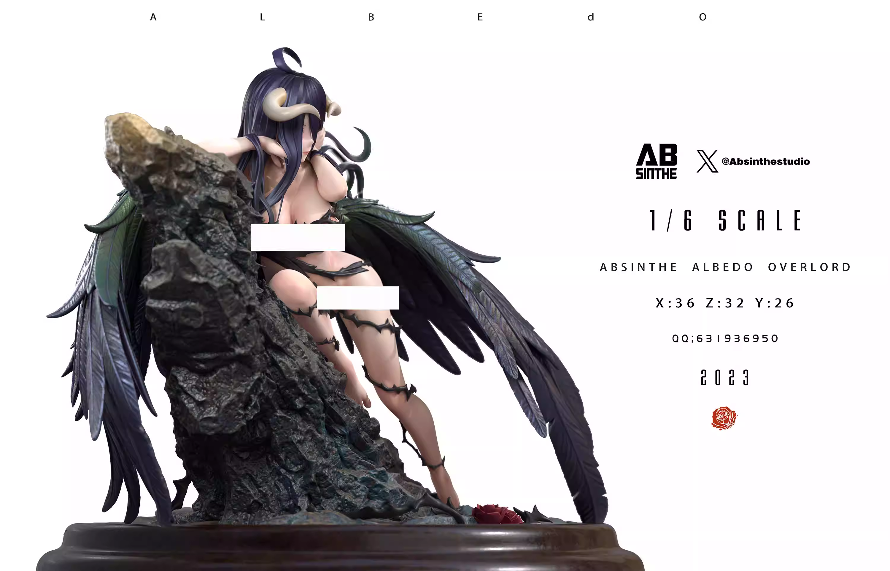 【Pre-sale closed】1/6 Scale Albedo-ABsinthe Studio