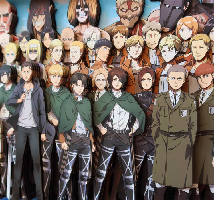 【In stock】Decorative Painting of Whole Characters-Attack on Titan-KALA HOME