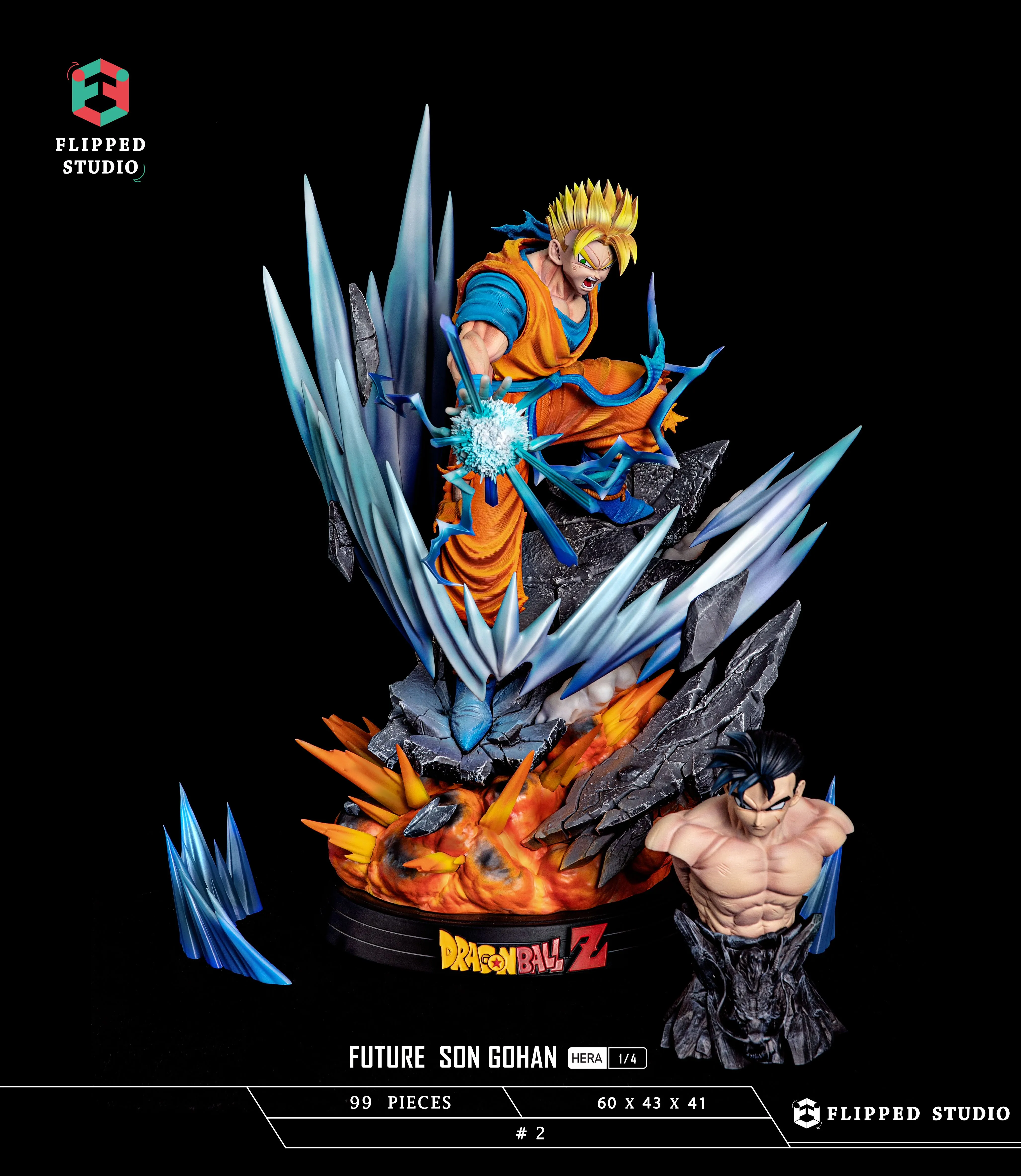 【Pre-sale】1/4 Scale Future Son Gohan-Flipped Studio