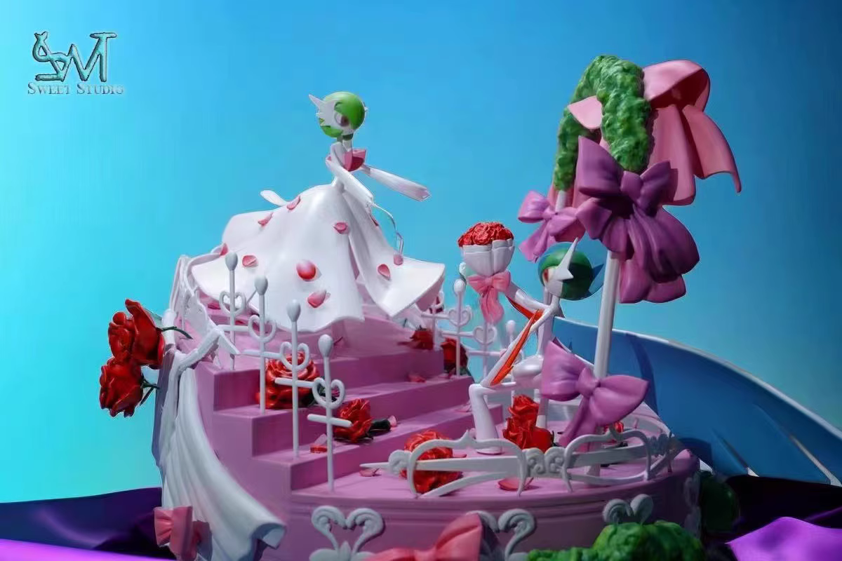 【Pre-sale】1/20 & 1/40 Scale Wedding of Gallade & Mega Gardevoir-Pokemon-SWEET Studio