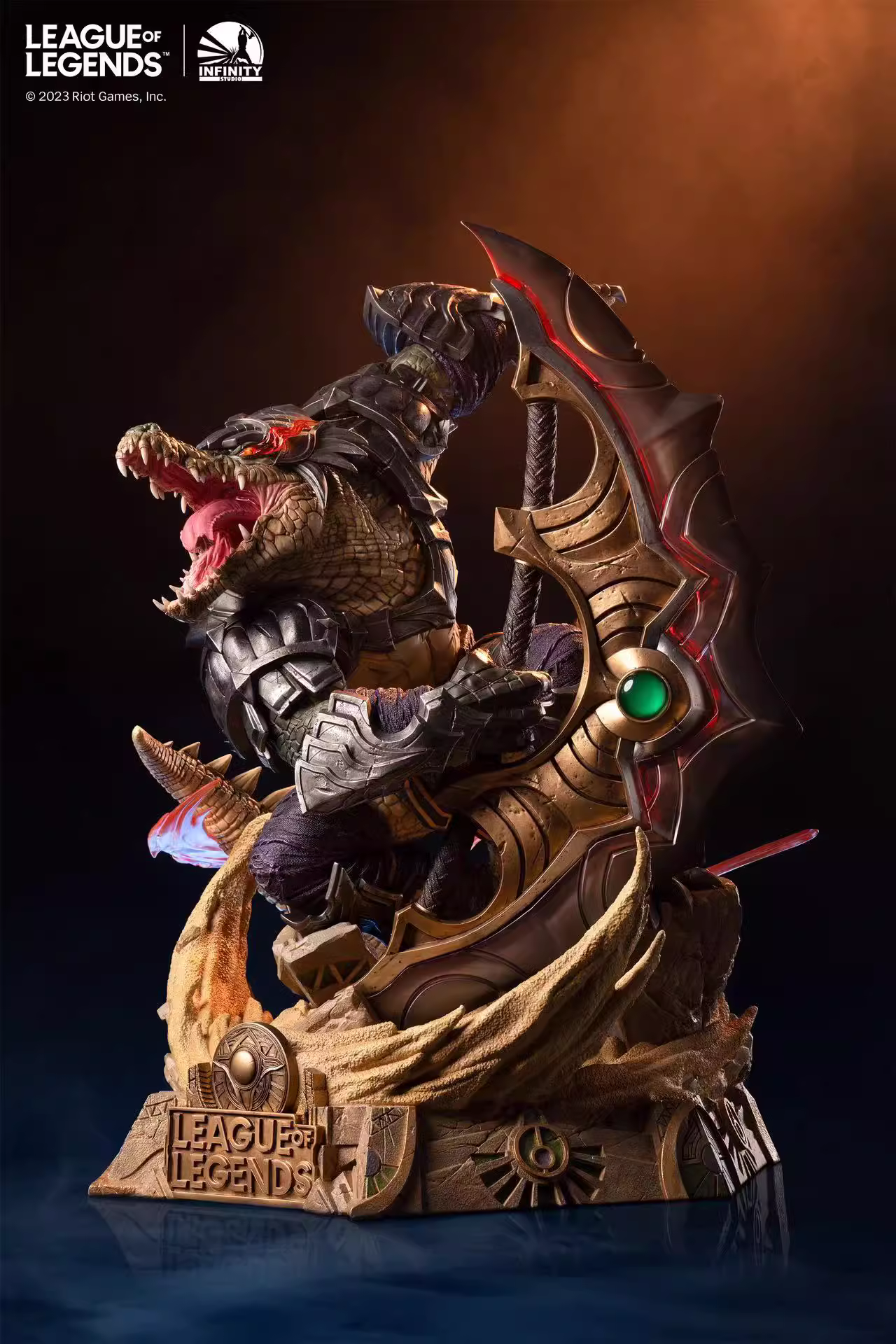 【Pre-sale】1/4 Scale The Butcher of the Sands Renekton-League of Legends-Infinity Studio