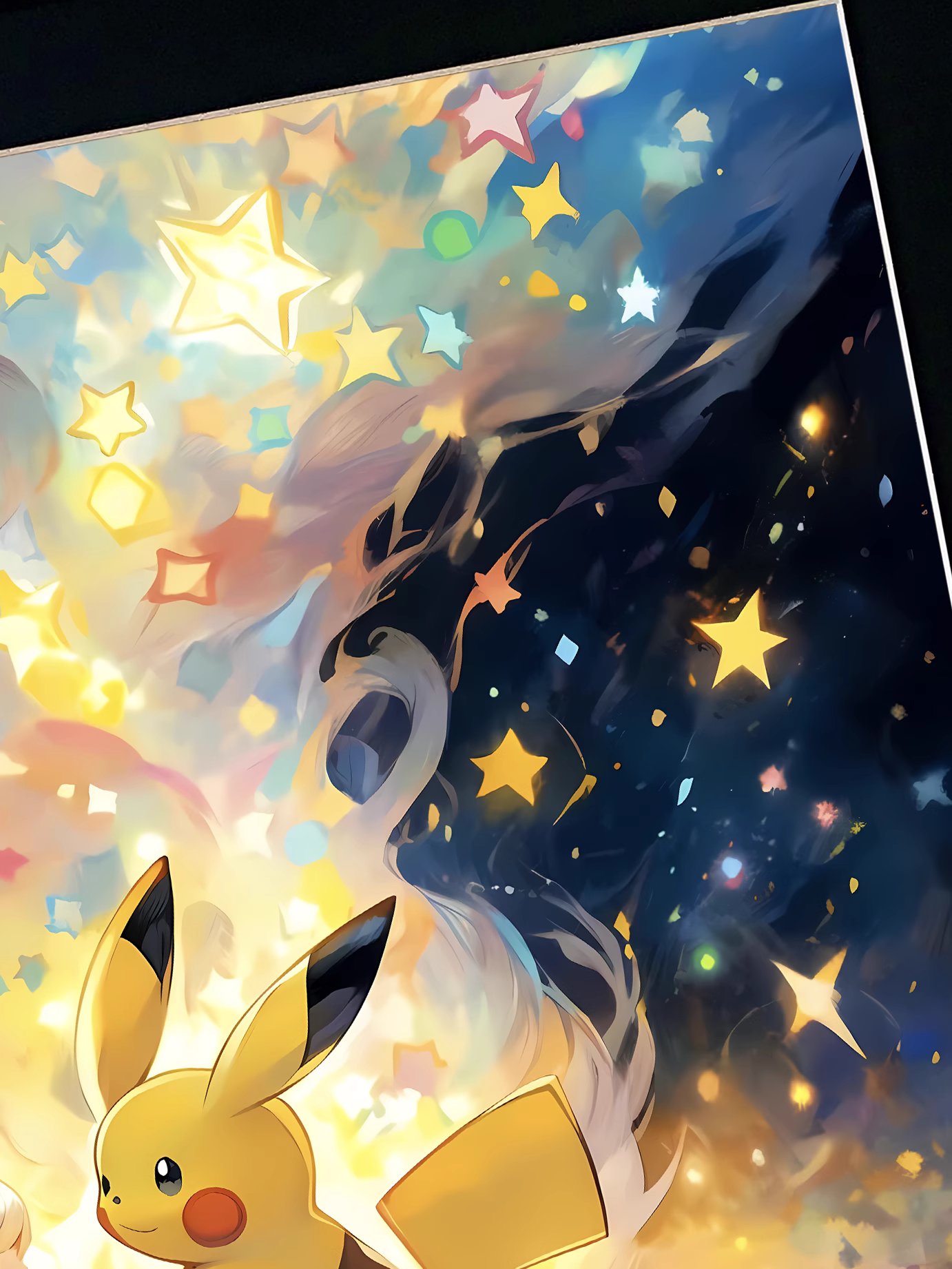 【Pre-sale】Decorative Painting of Stars Picking Pikachu-Pokemon-XingKong Studio