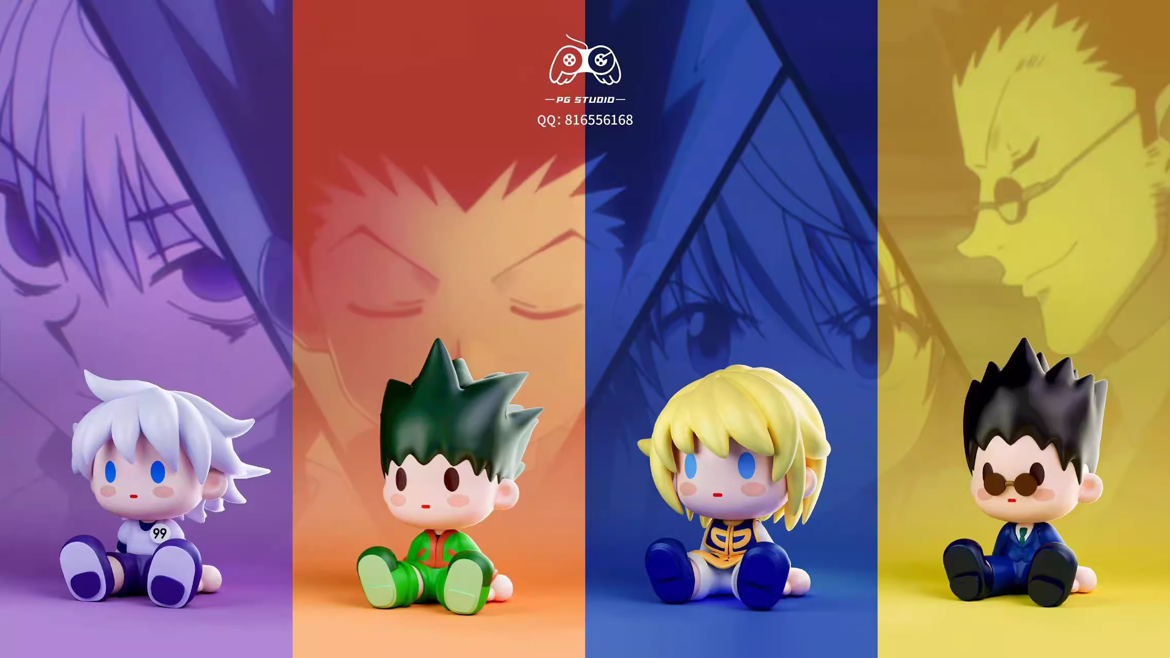 【Pre-sale】Killua, GON·FREECSS, Kurapika & Leorio-HUNTER×HUNTER-PG Studio