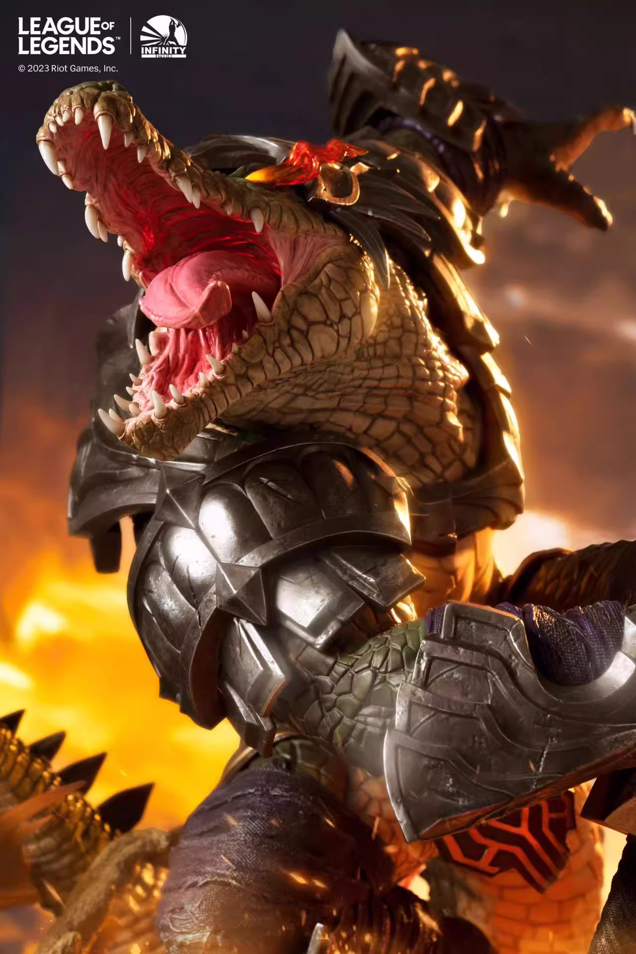 【Pre-sale】1/4 Scale The Butcher of the Sands Renekton-League of Legends-Infinity Studio