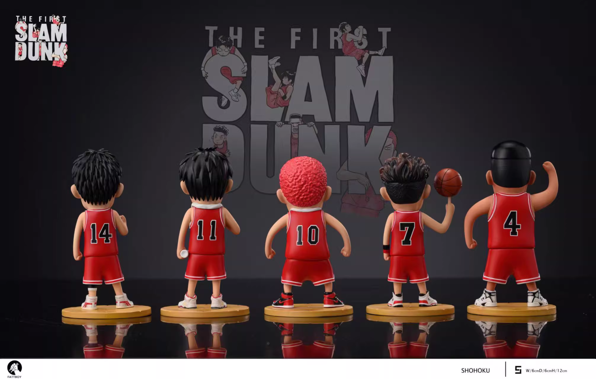 【In stock】Mini Series Five Main Characters of Shohoku-Slam Dunk-Fattboy Studio