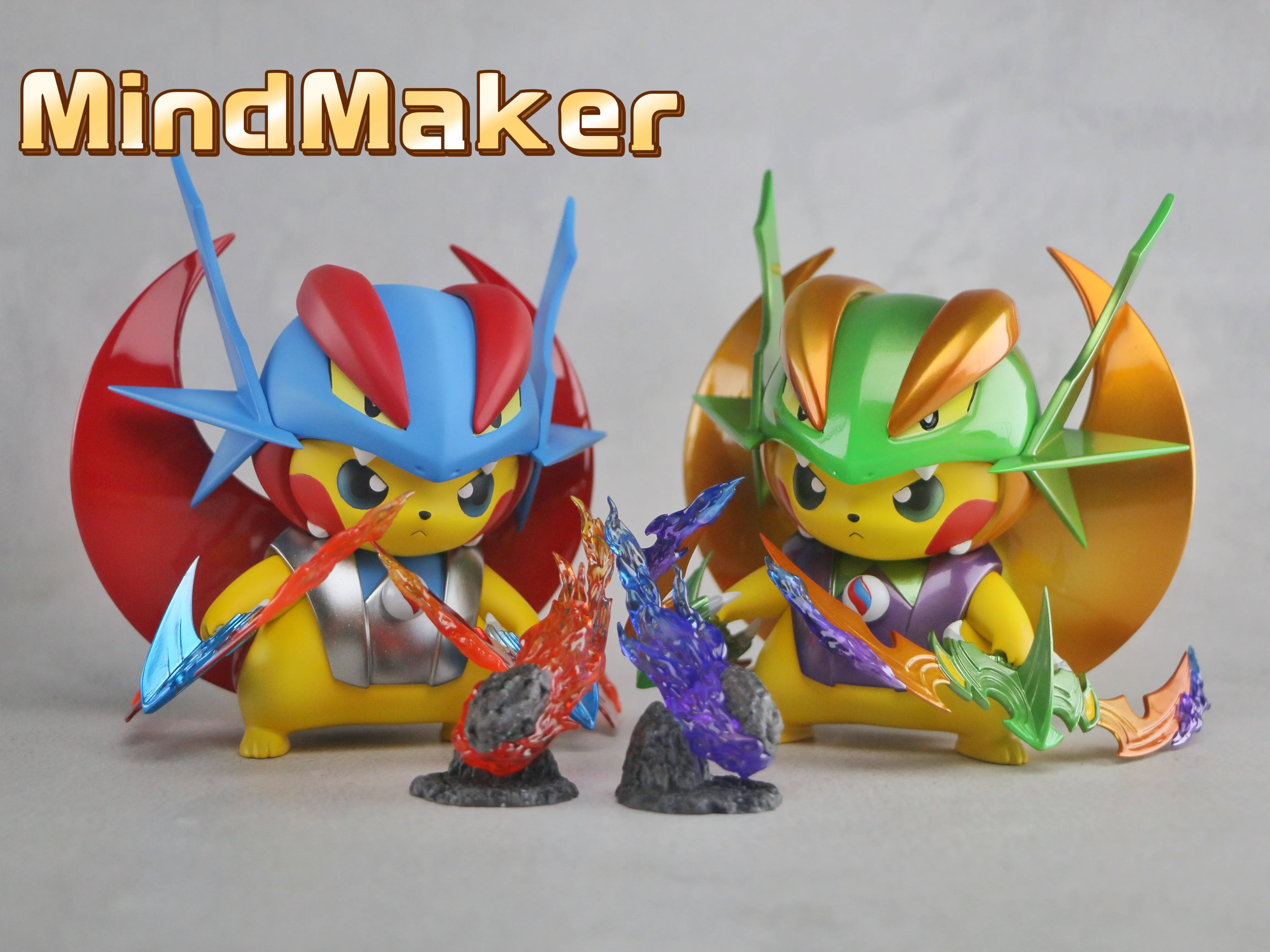 【Pre-sale】Original Color Mega Pikachu Cosplay Salamence-Pokemon-MindMaker Studio