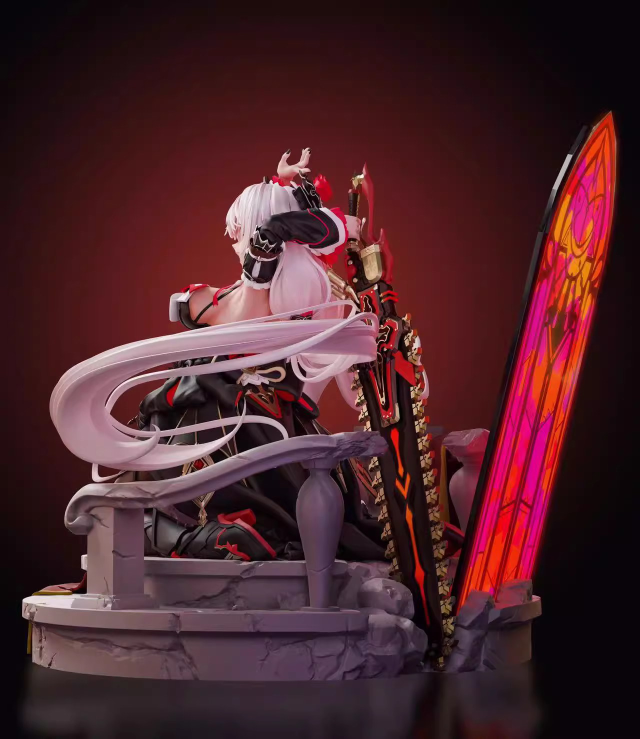 【Last-Piece】1/4 & 1/6 Scale Theresa Apocalypse-Honkai Impact 3-Arctic wolf Studio