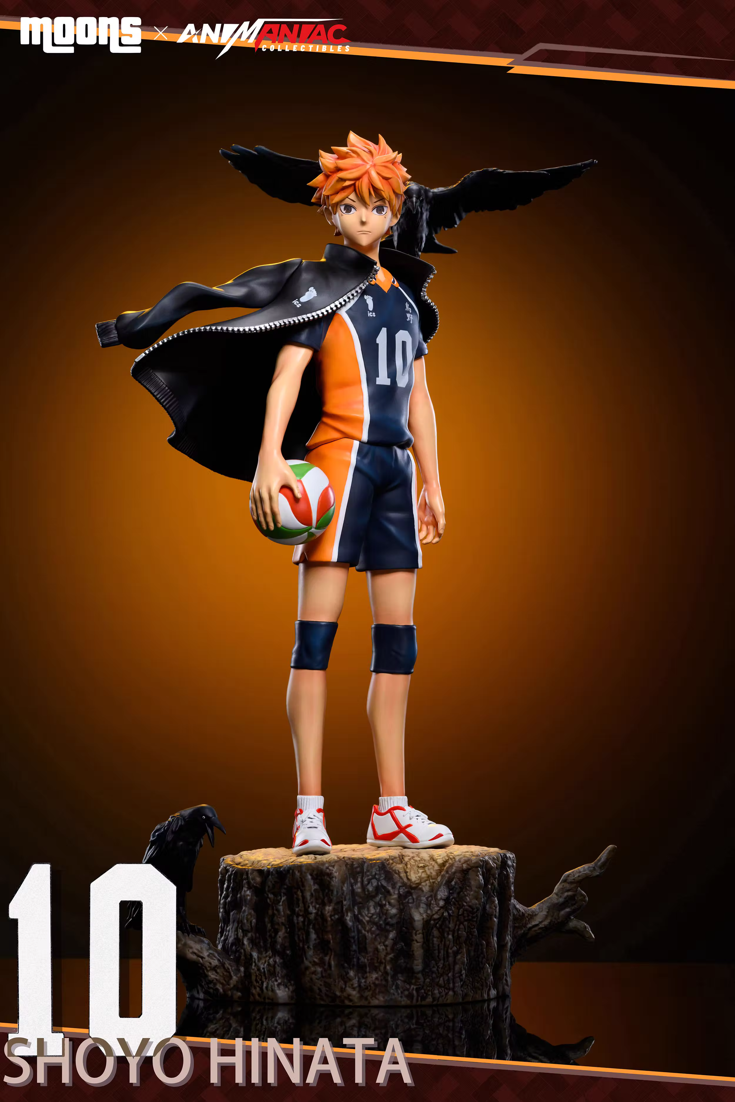 【Few left】1/6 Scale Shoyo Hinata-Haikyuu!!-Moons ✘ Animaniac Studios