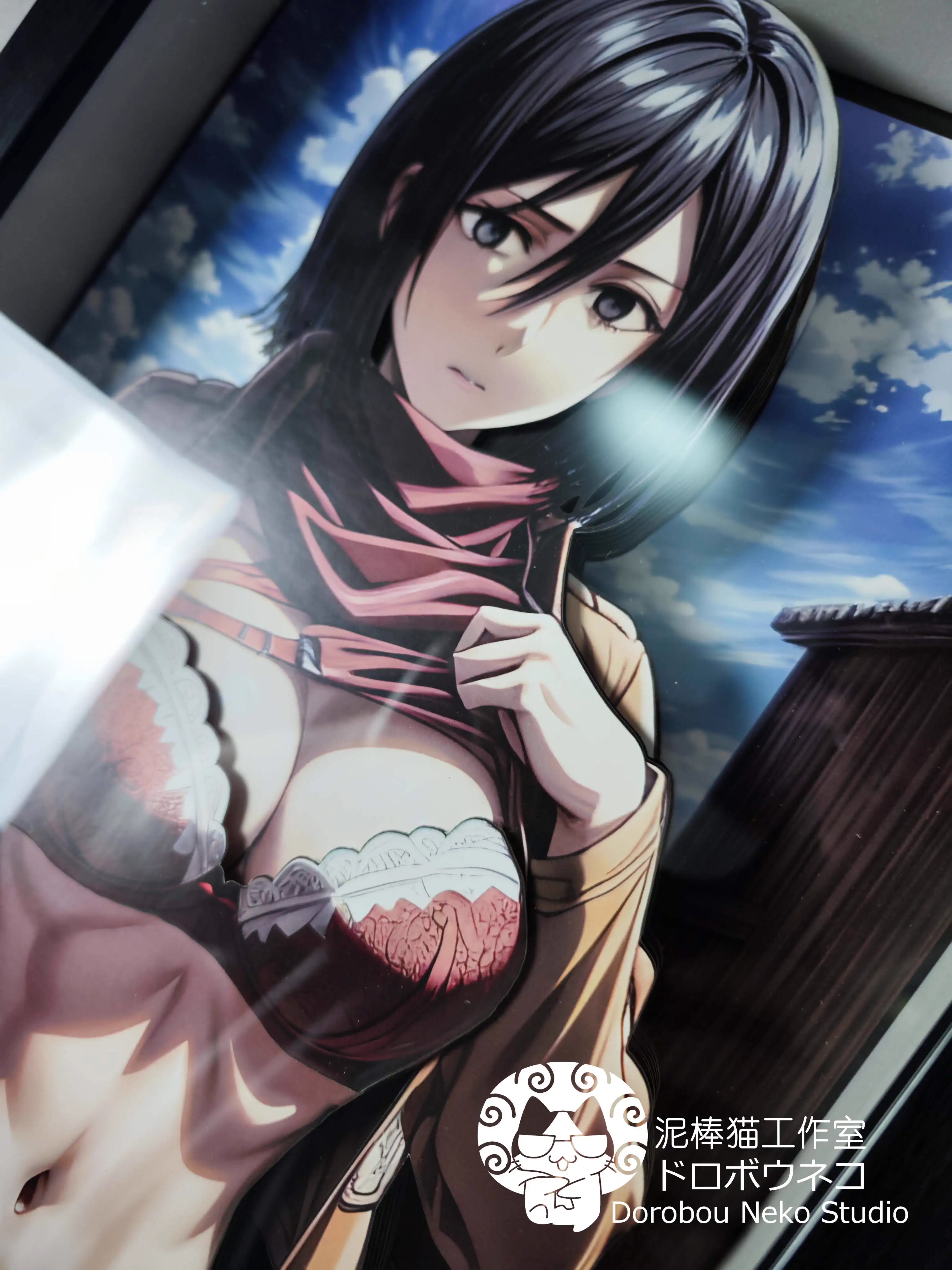 【In stock】DSMG-048 Decorative Painting of Mikasa·Ackerman-Attack on Titan-Dorobou Neko Studio