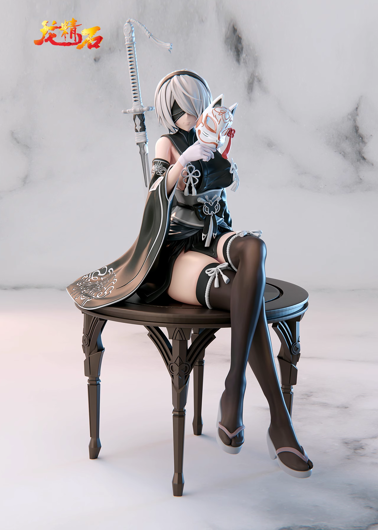 【Sold out】1/7 Scale Yorha No. 2 Type B (2B) & A2-NieR:Automata-LJS Studio