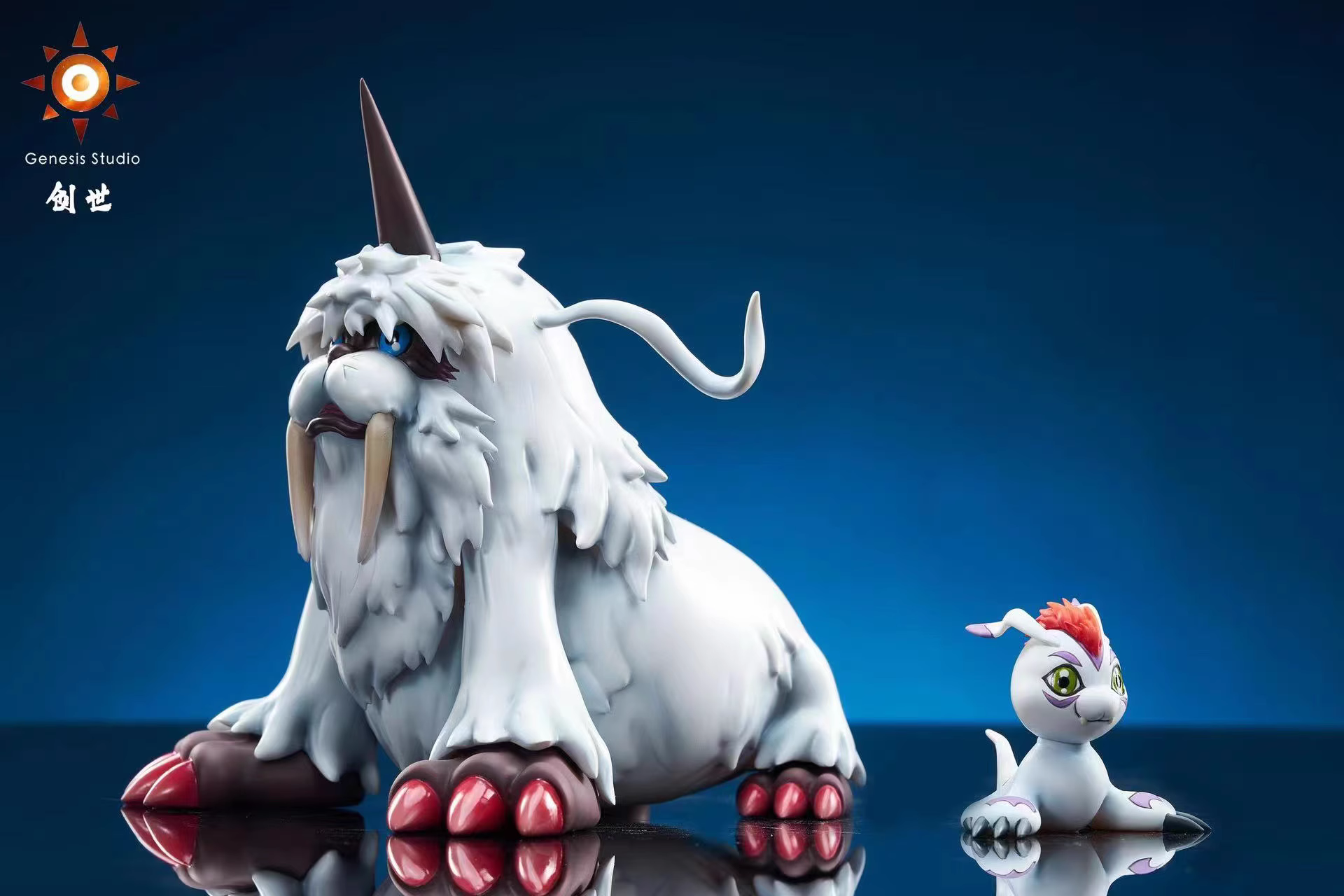 【Sold out】Ikkakumon & Gomamon-Digimon Adventure-Genesis Studio