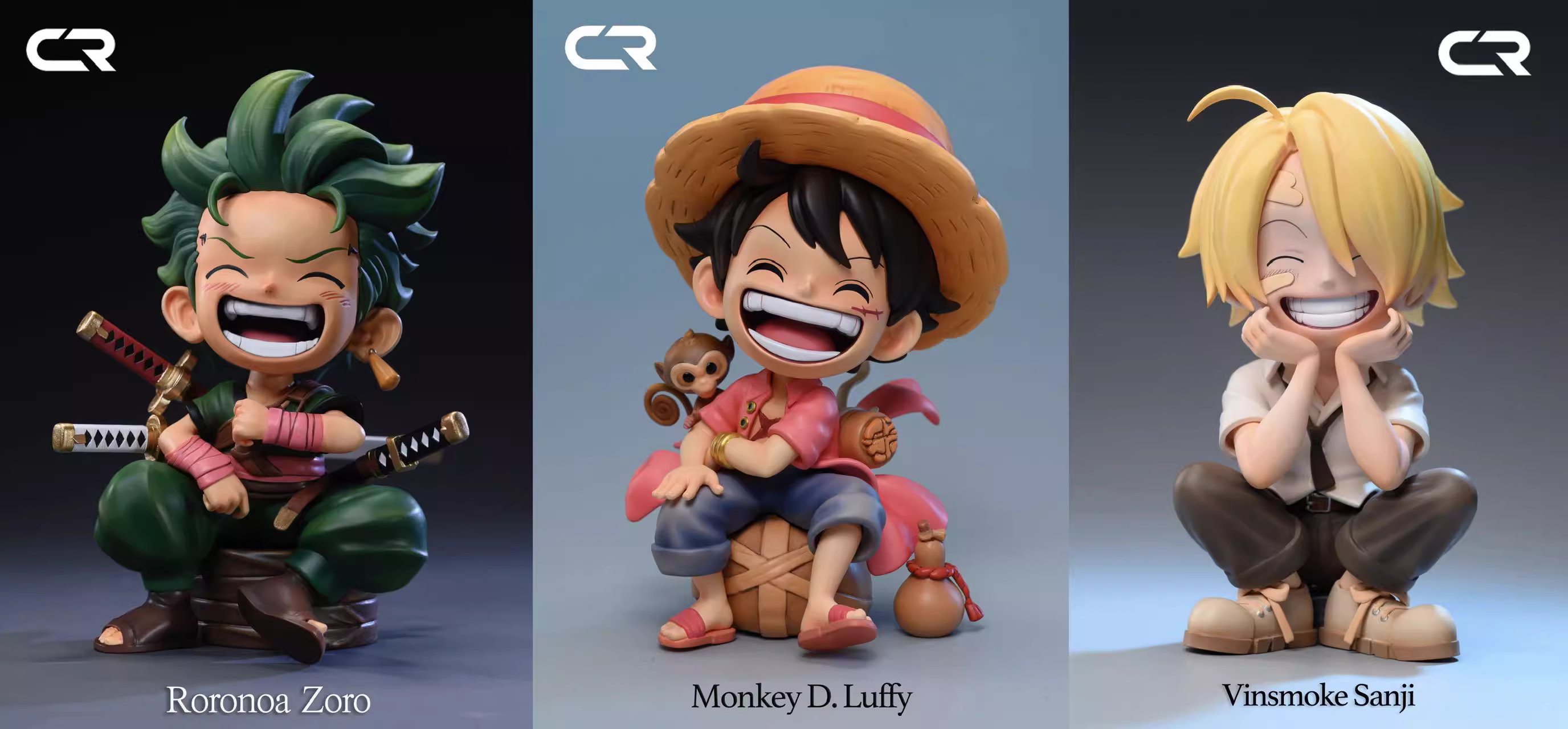 【In stock】Q Version Sitting Sanji-CR Studio