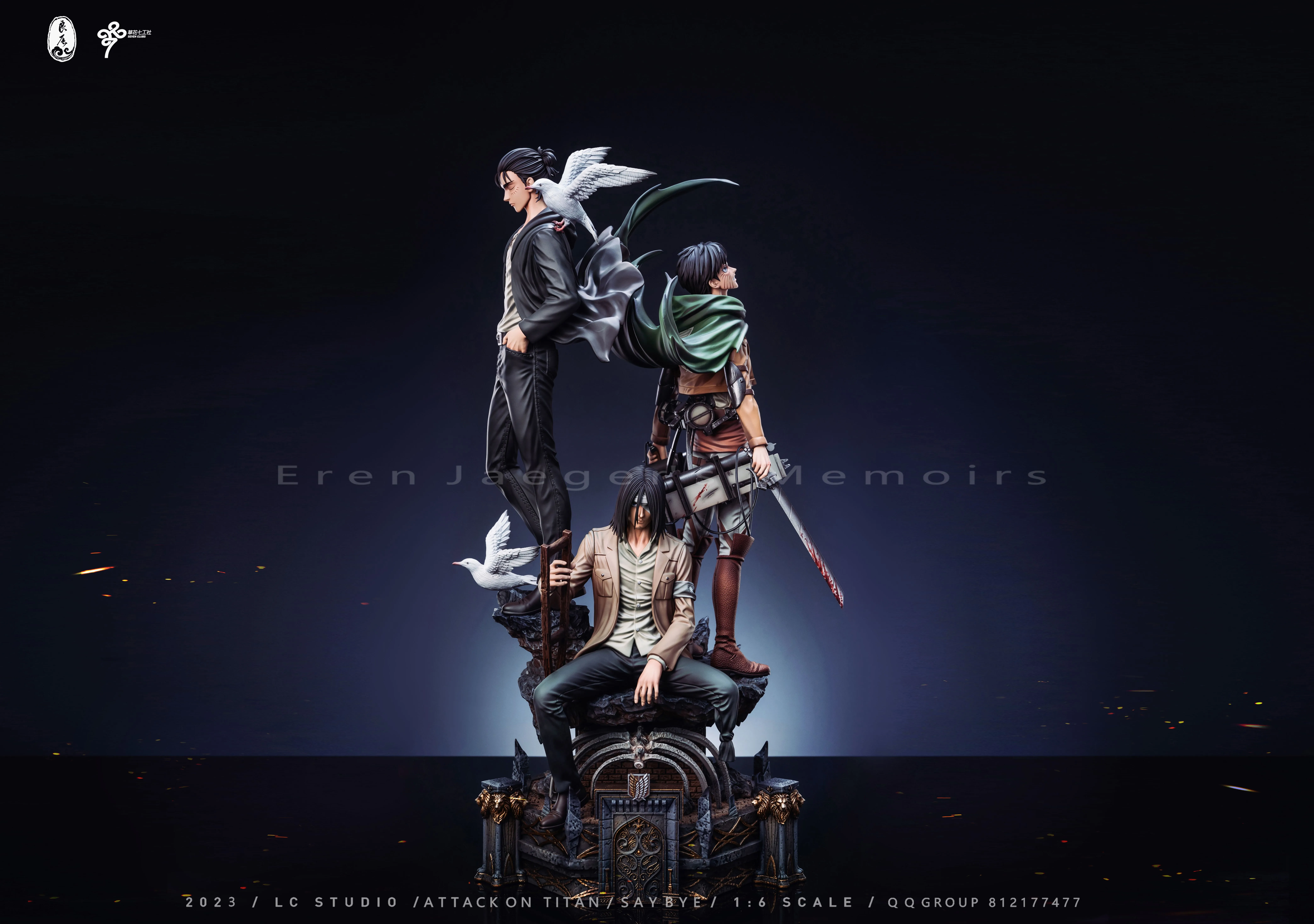 【Sold out】1/6 Scale Eren Reminiscences-Attack on Titan-LC Studio