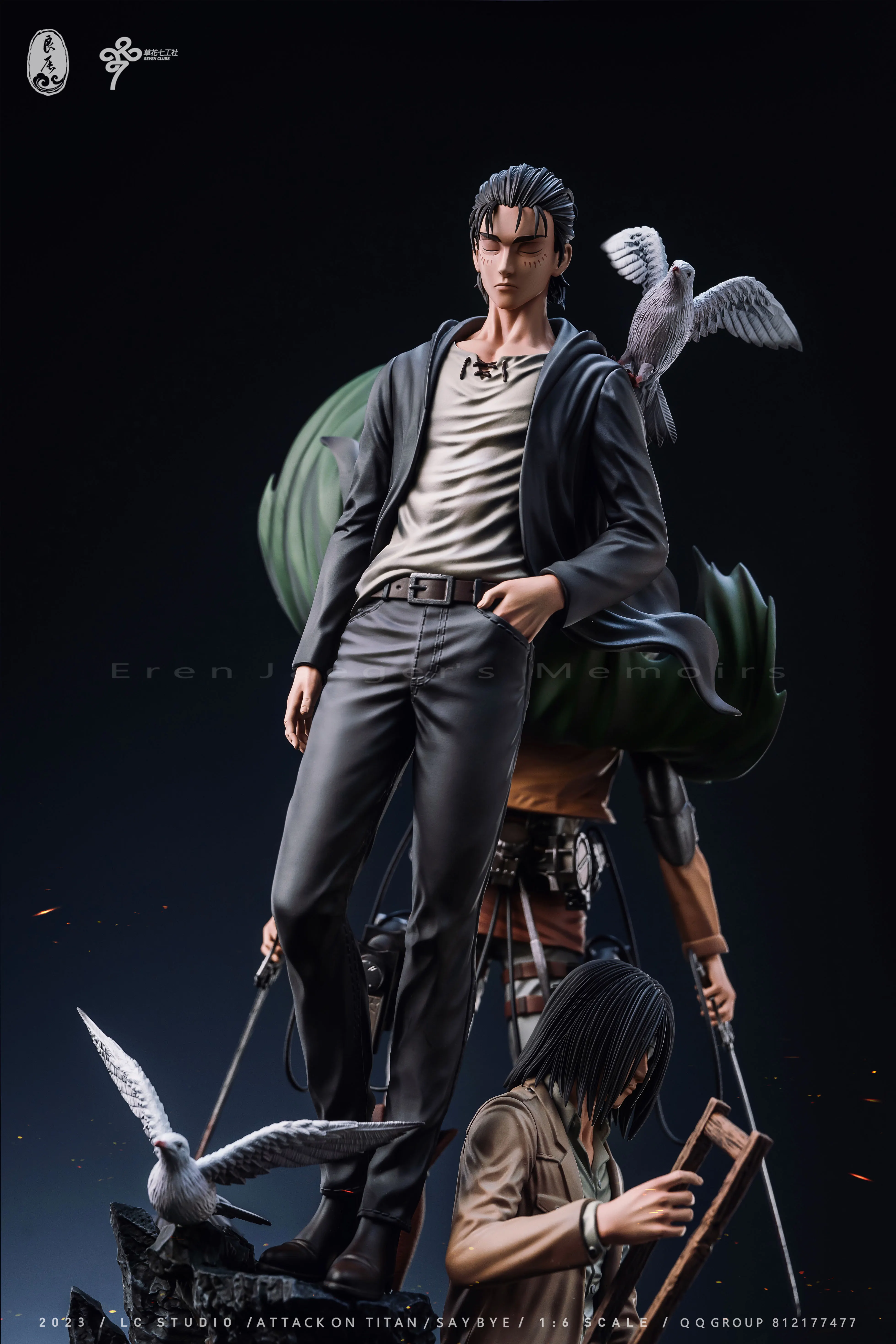 【Sold out】1/6 Scale Eren Reminiscences-Attack on Titan-LC Studio