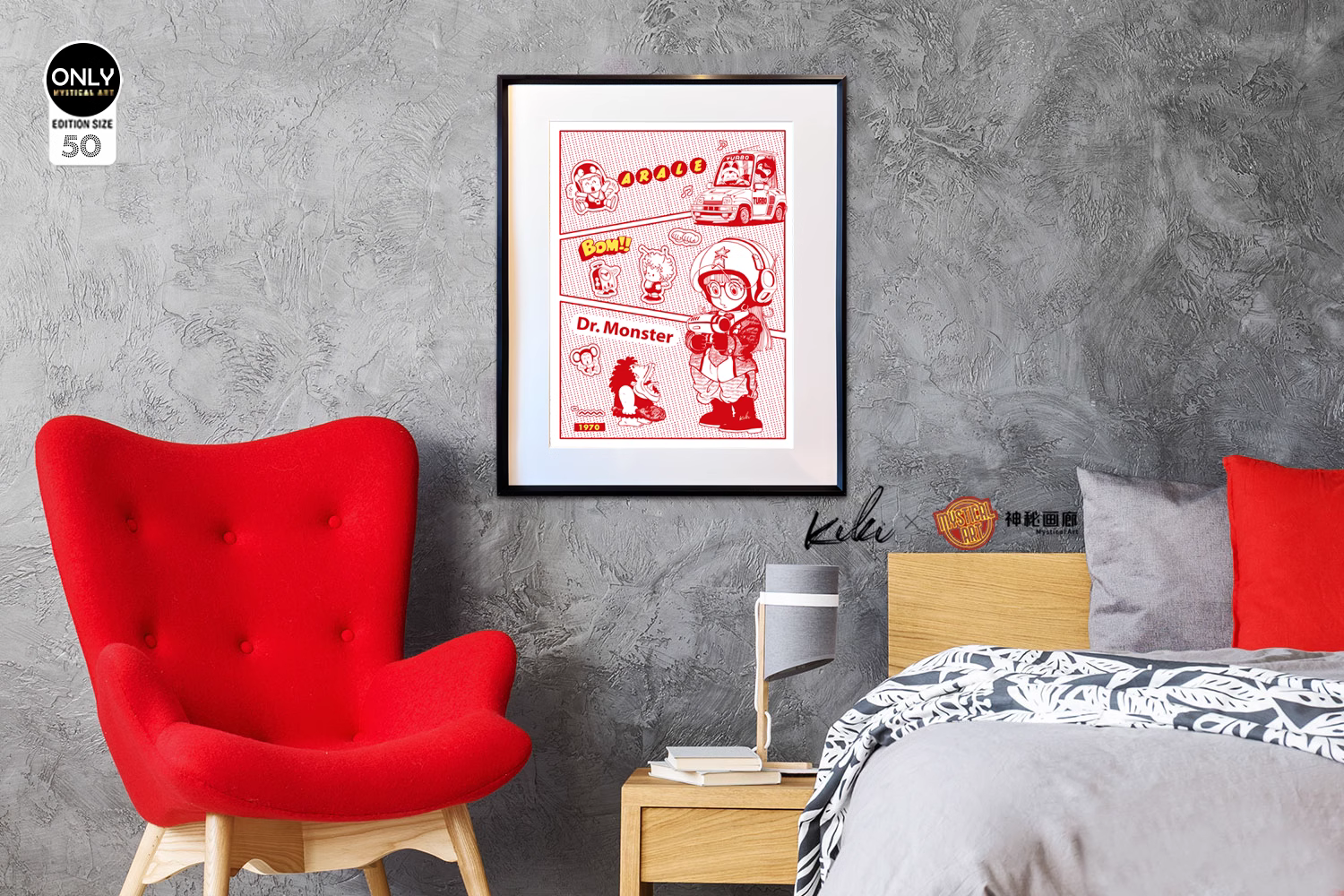 【Pre-sale】Decorative Painting of Dr. Slump-Mystical Art Studio