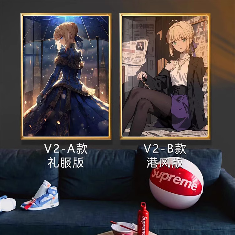 【In stock】Decorative Painting of Altria Pendragon-Fate/stay night-Billion Birds Studio