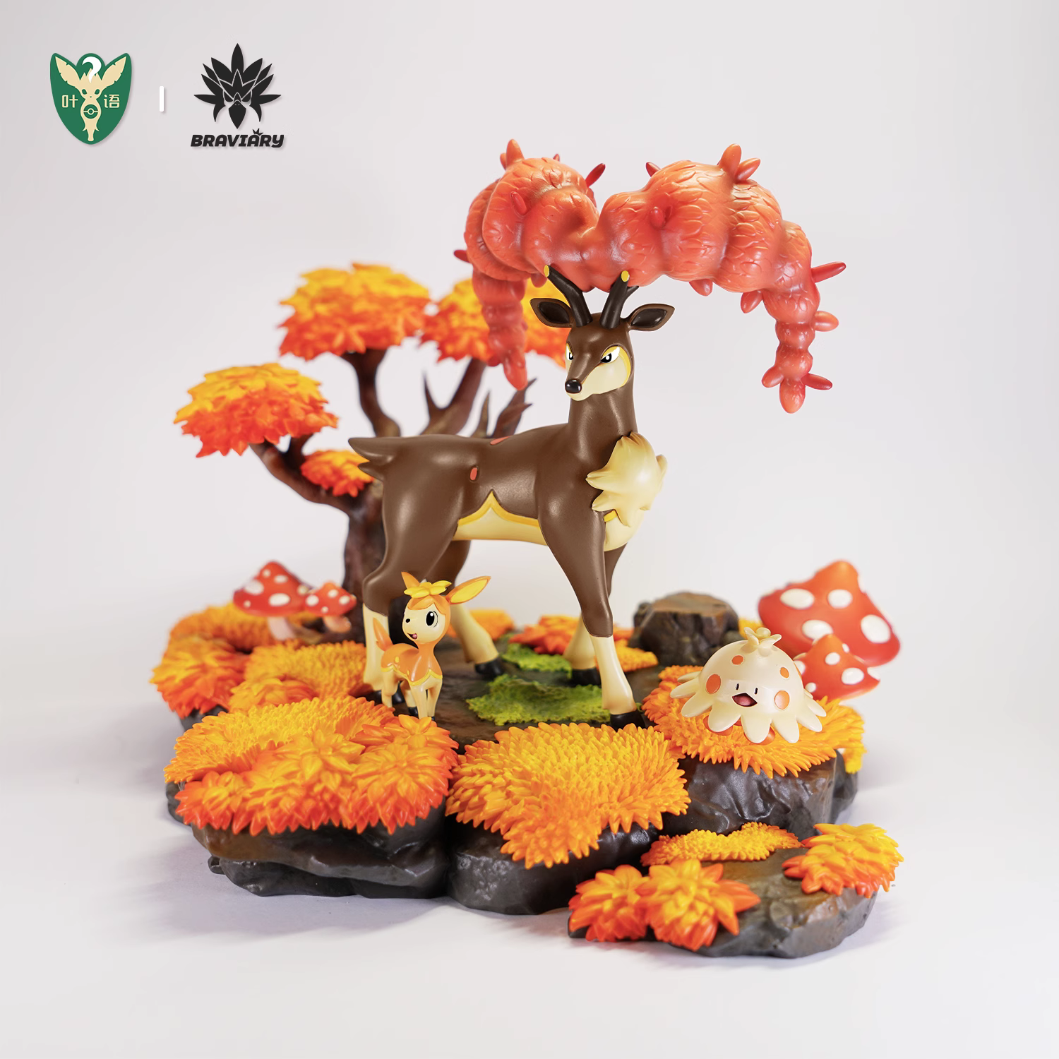 【Pre-sale】1/20 Scale Deerling & Sawsbuck-Pokemon-Braviary Studio